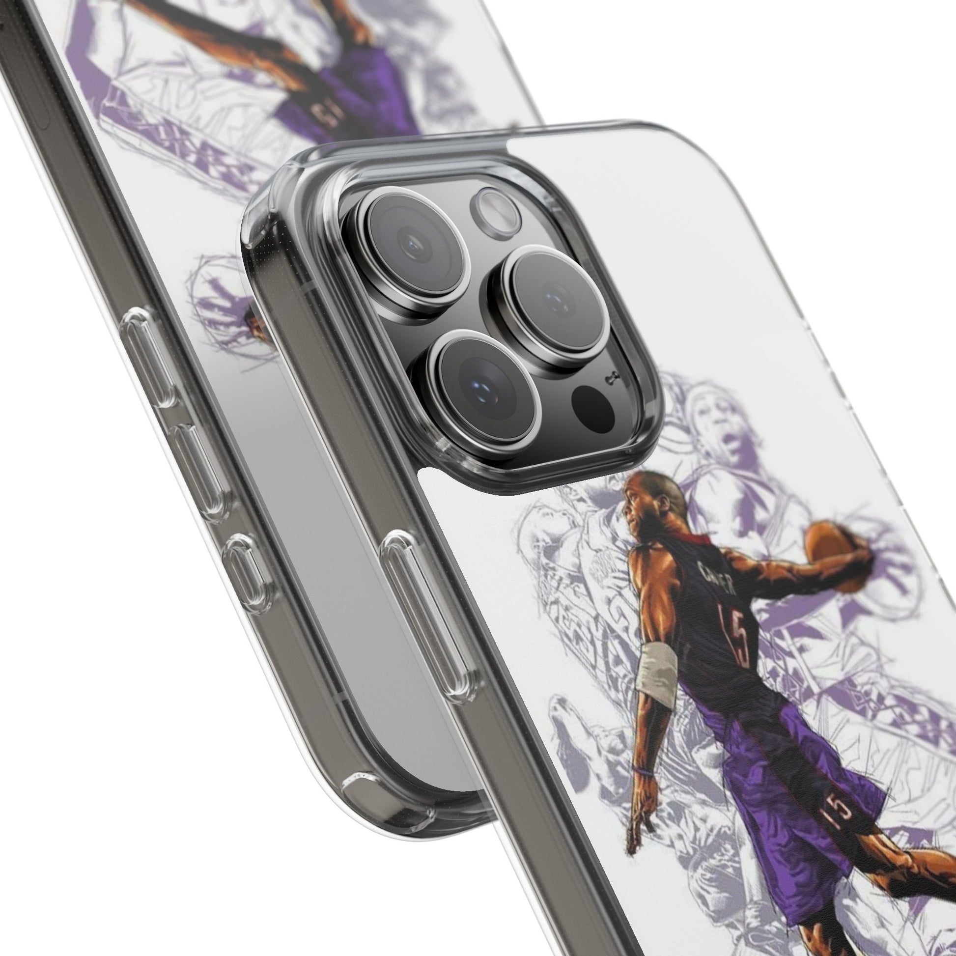 Slam Dunk Champ Vince Carter Protective Iphone and Samsung case