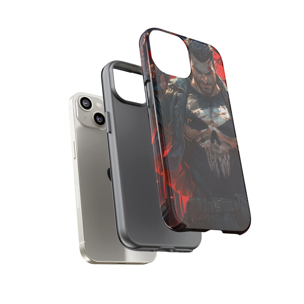 Punisher Tough Cases for iPhones, Samsung, and Pixel