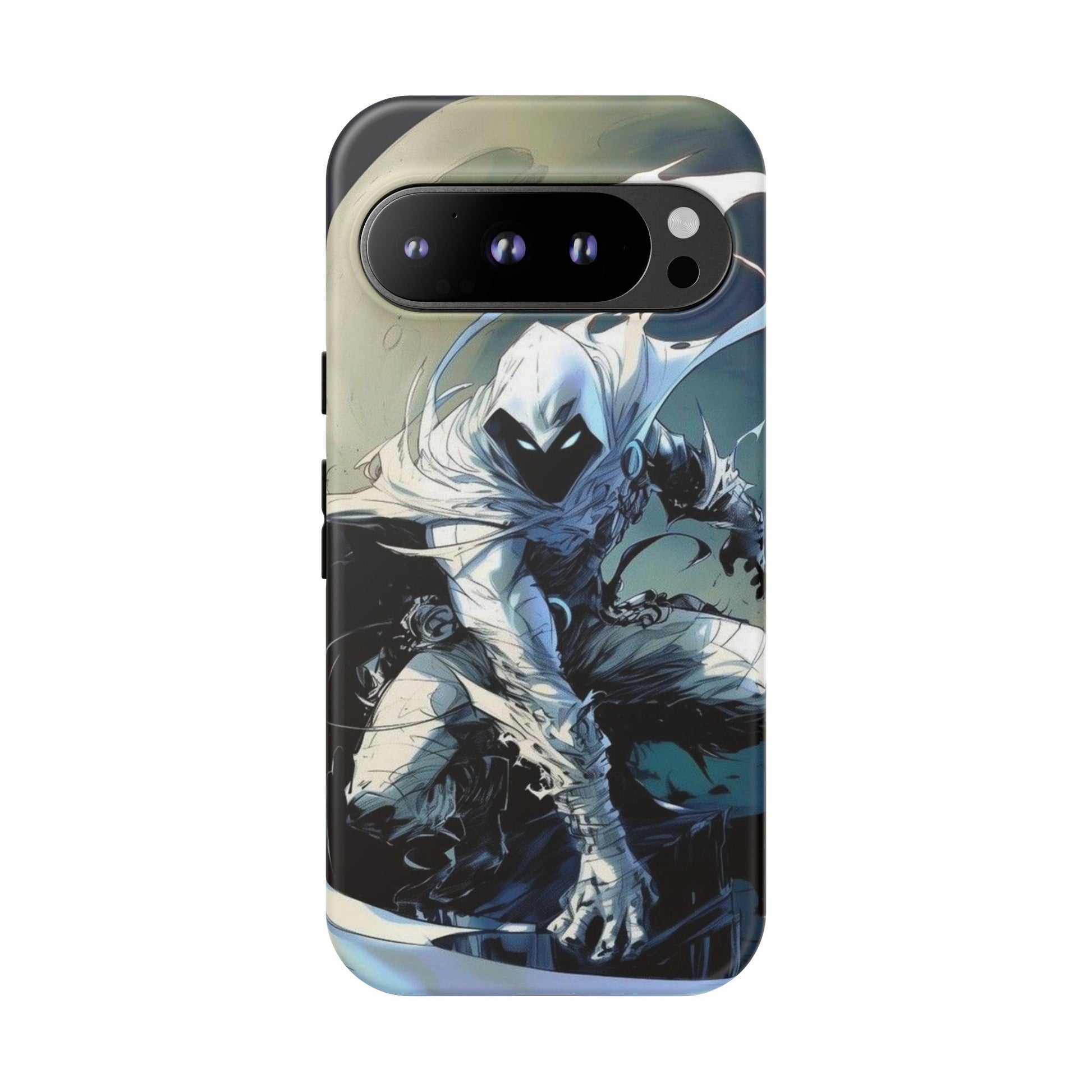Moon Knight Tough Cases for iPhones, Samsung, and Pixel