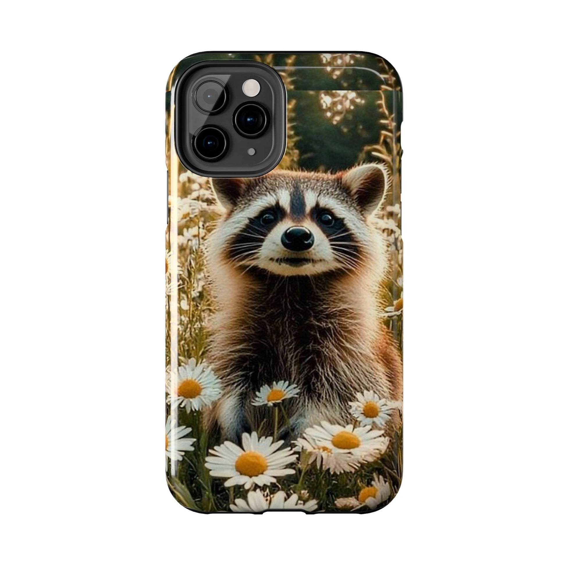 Cute Raccoon Theme Phone Cases for iPhones & Samsung Phones