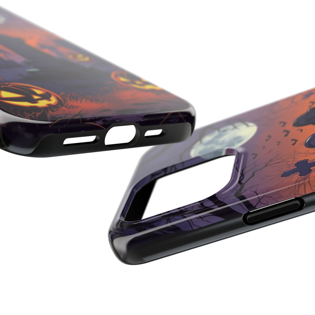Graveyard Halloween Theme Phone Cases for iPhones & Samsung Phones