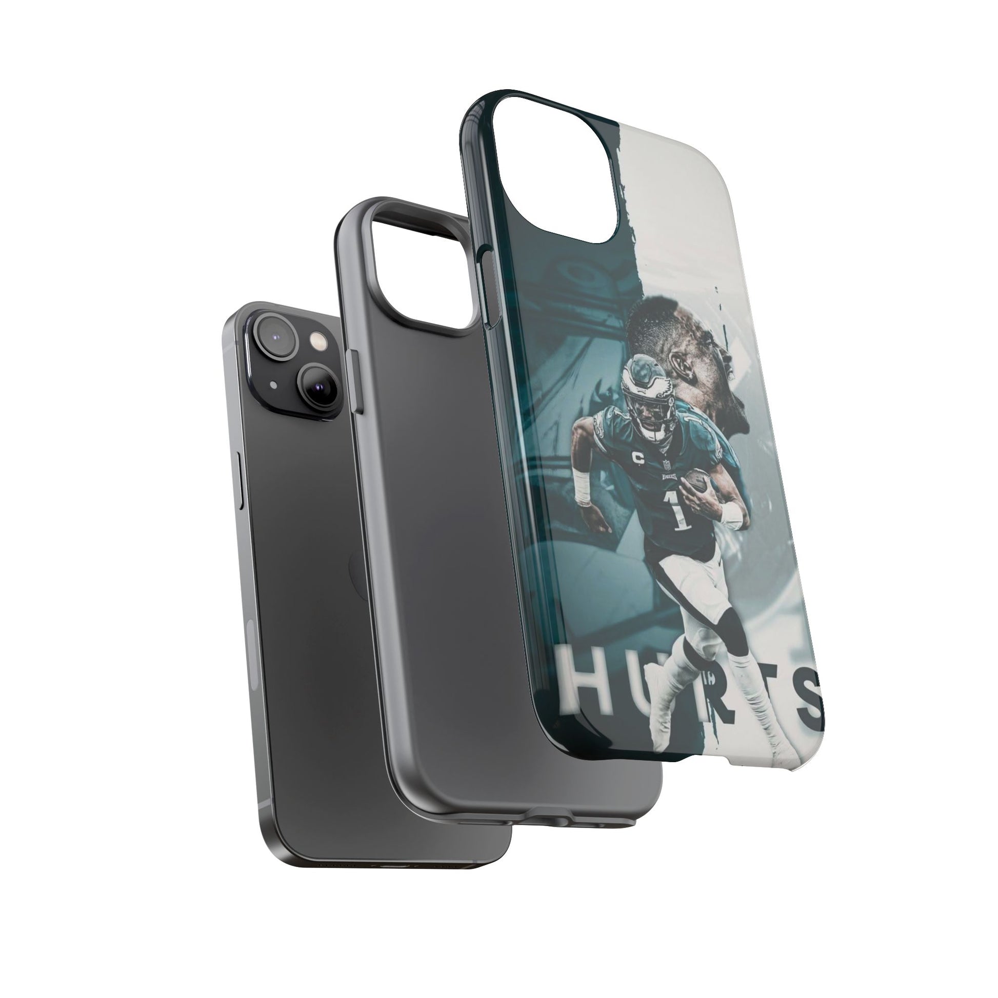 Jalen Hurts Eagles Football Tough Cases for iPhones, Samsung, and Pixel