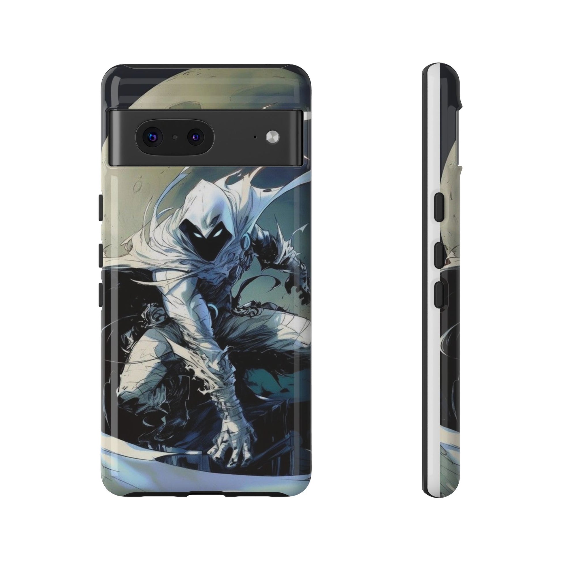 Moon Knight Tough Cases for iPhones, Samsung, and Pixel
