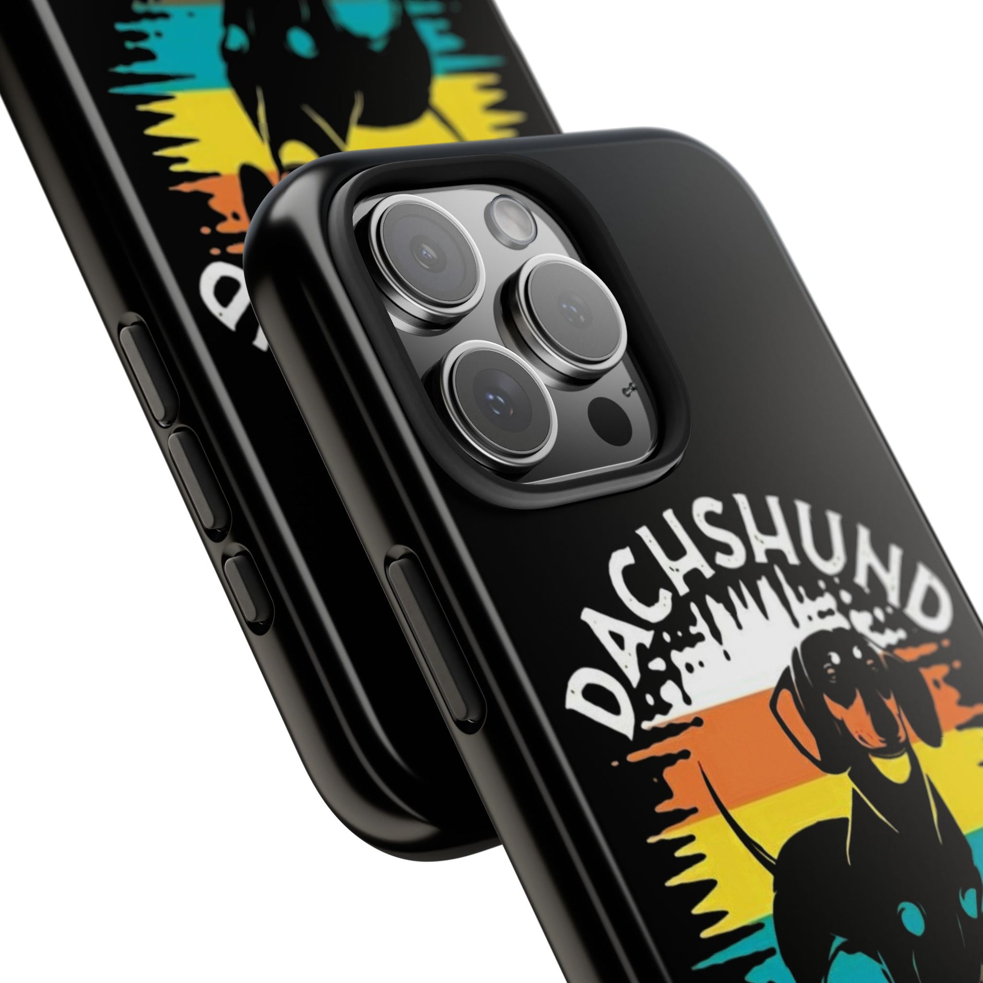 Dachshund Boss Theme Phone Cases for iPhones & Samsung Phones