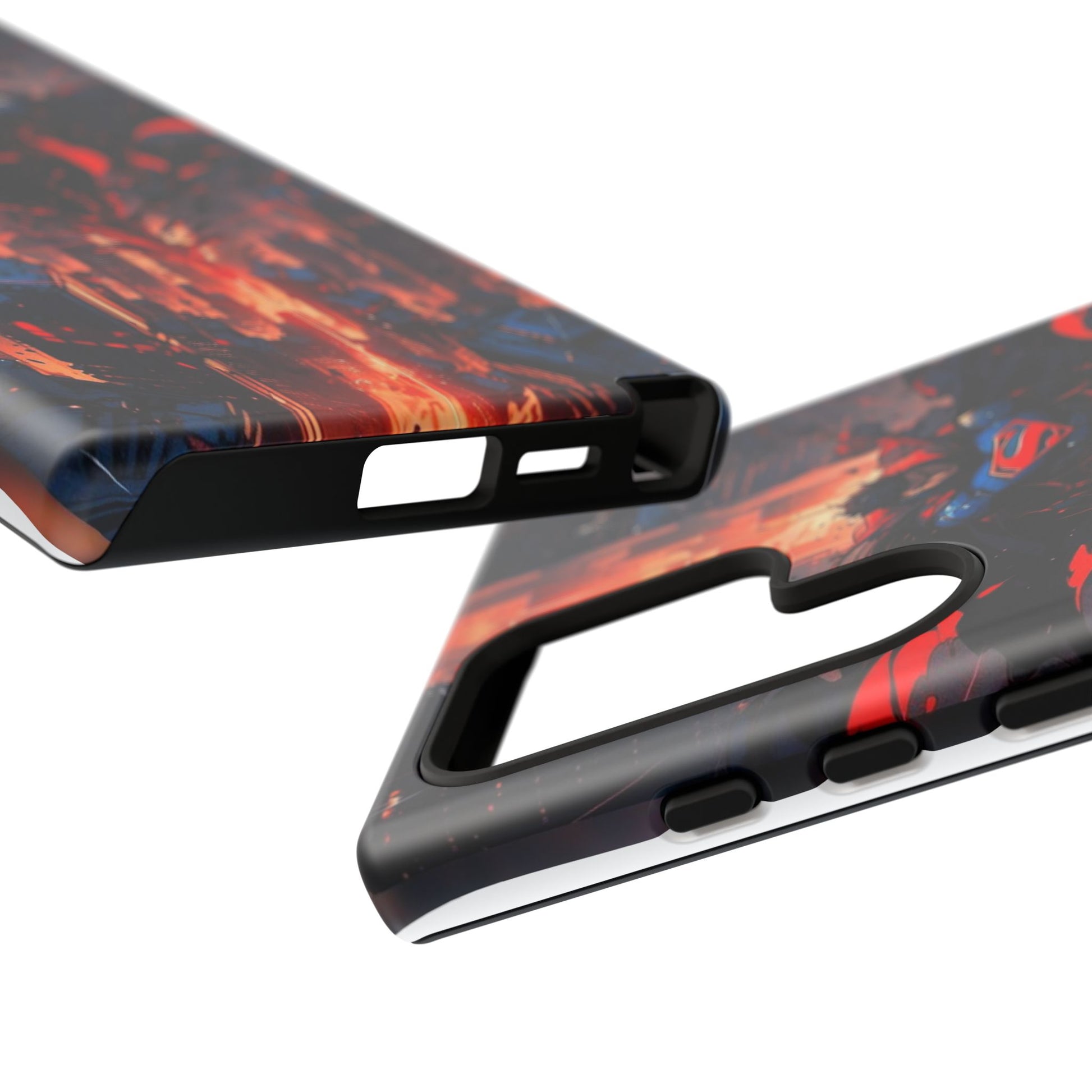 Anime Superman Tough Cases for iPhones, Samsung, and Pixel