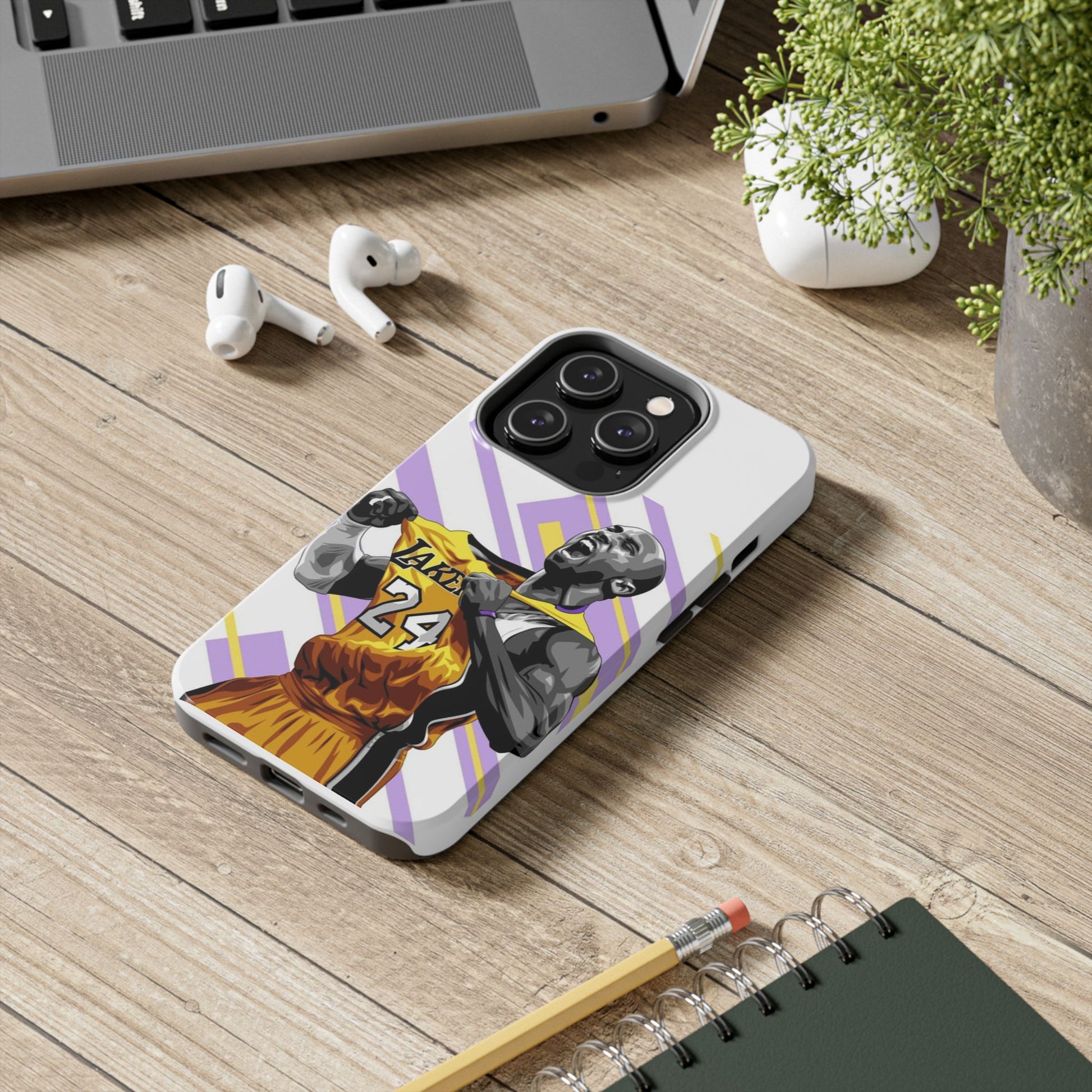 Basketball Themed Kobe Phone Case, Sports Fan Iphone and Samsung phones