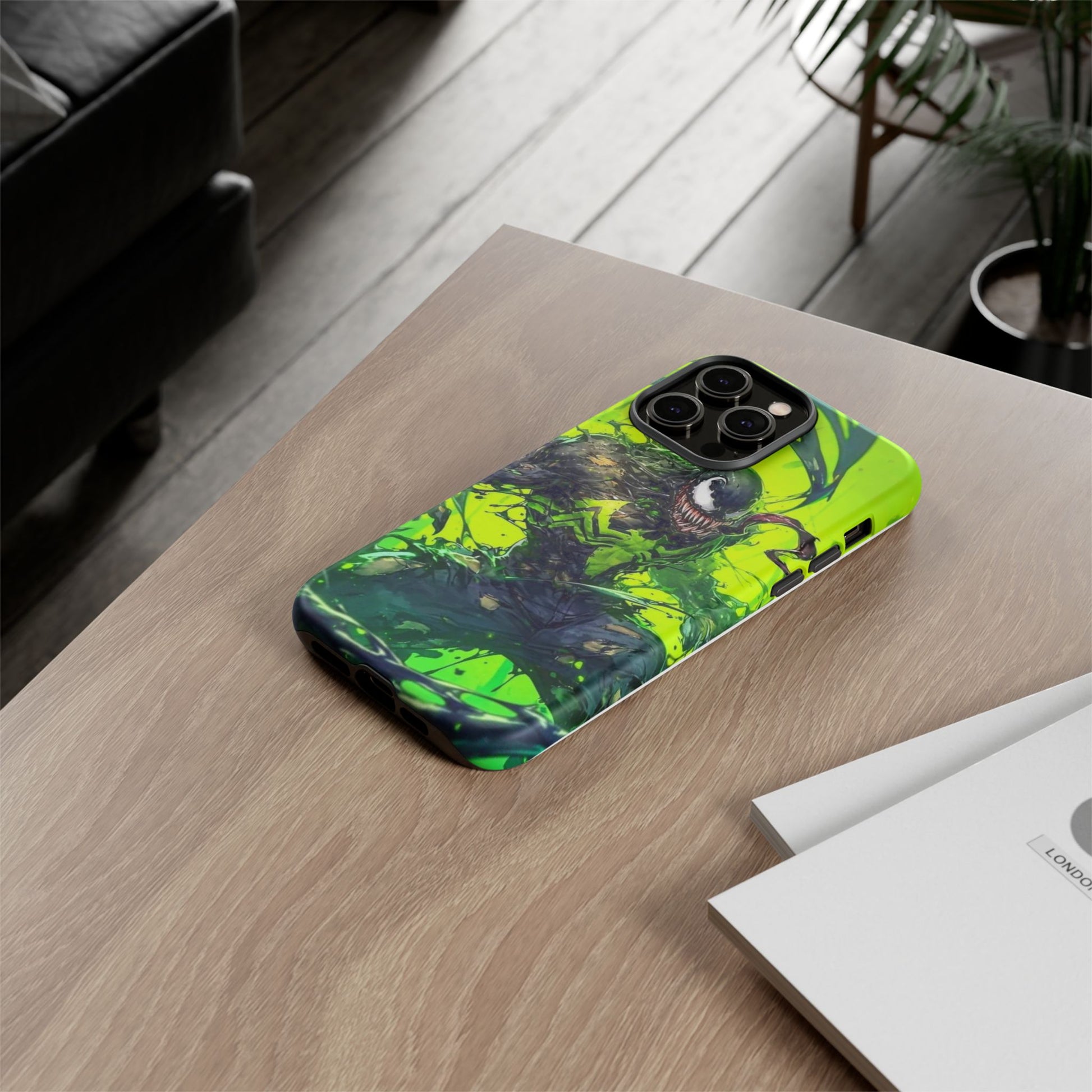 Evil Venom Phone Case, Tough Cases, Marvel Comics Phone for iPhones, Samsung, and Pixel