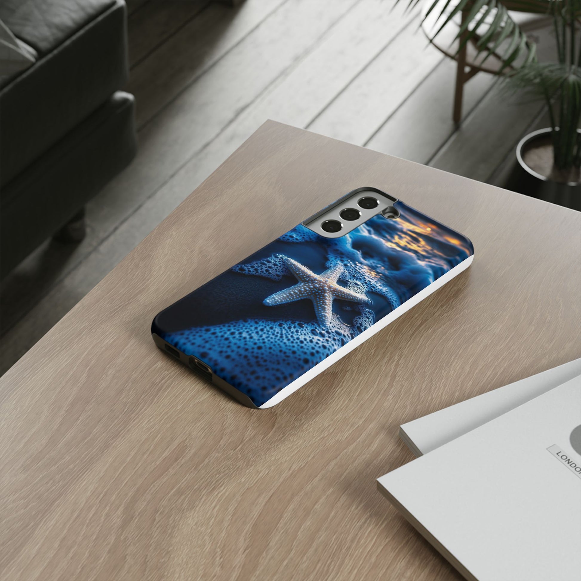 Starfish Beach Tough Cases for iPhones, Samsung, and Pixel