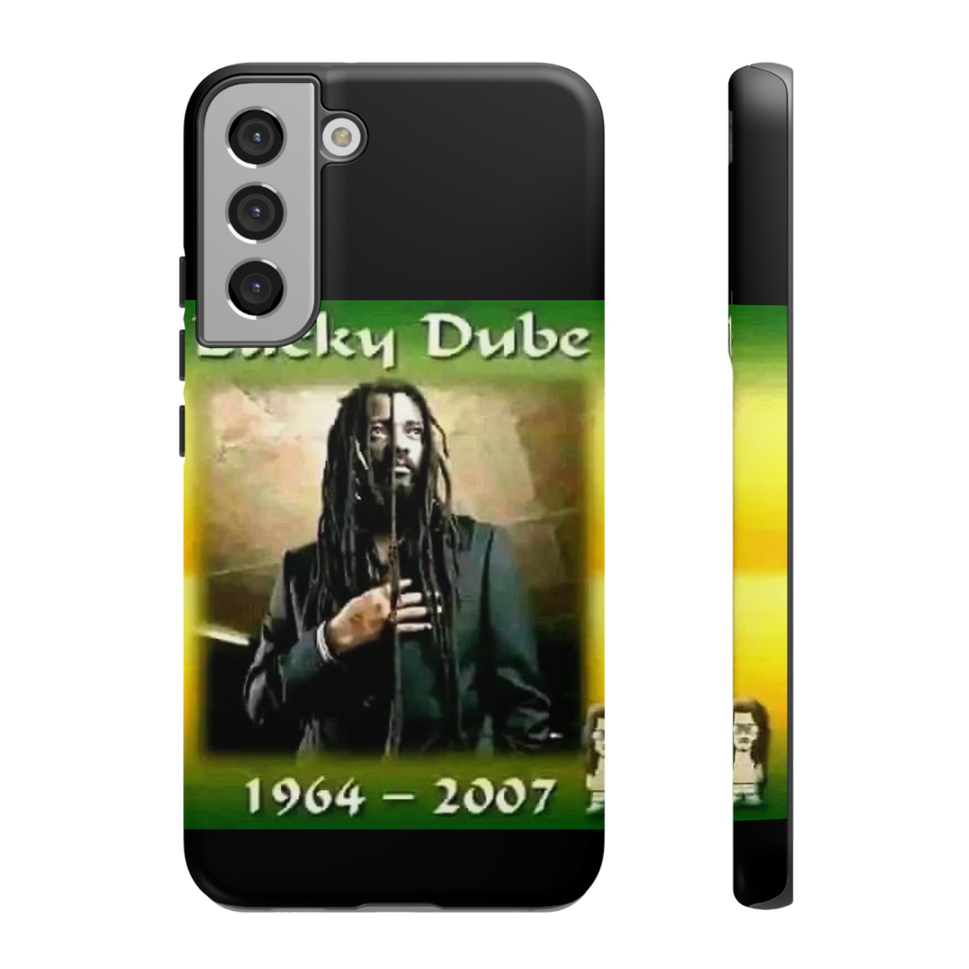 Lucky Dube Tough Cases for iPhones, Samsung, and Pixel