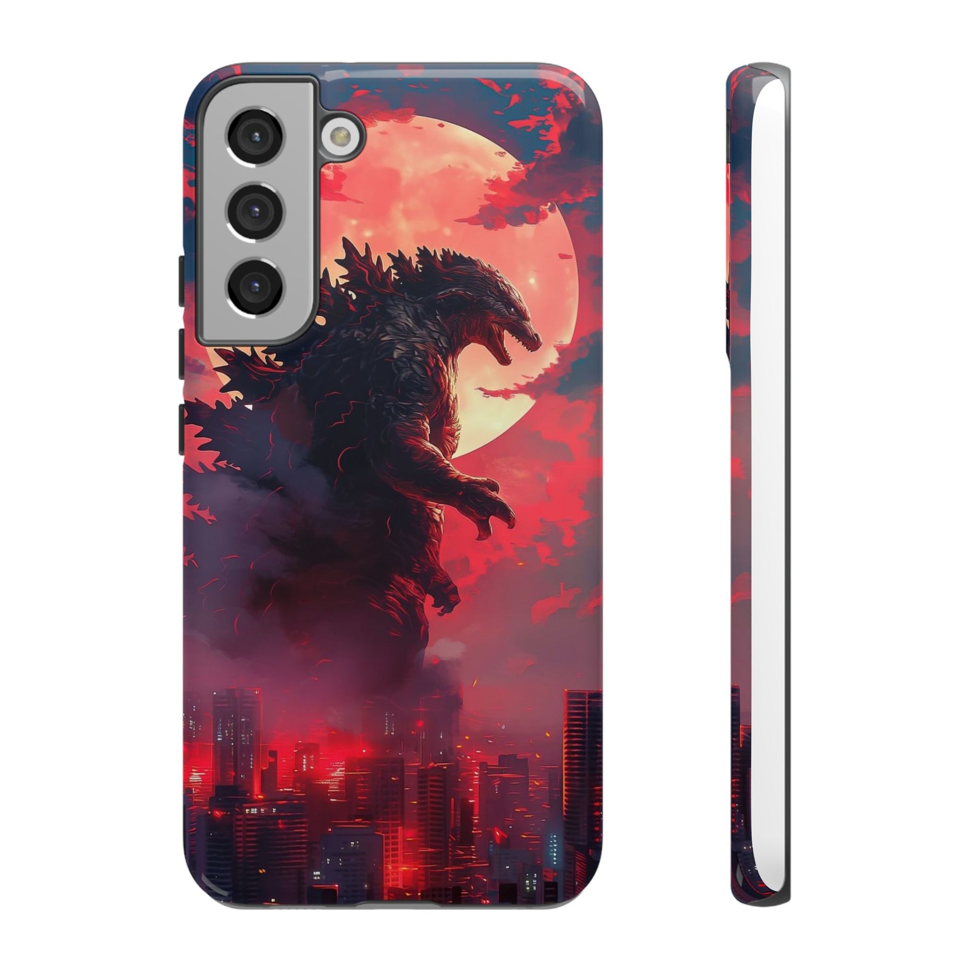 King of Monsters Godzilla Tough Phone Cases for iPhones, Samsung, and Pixel