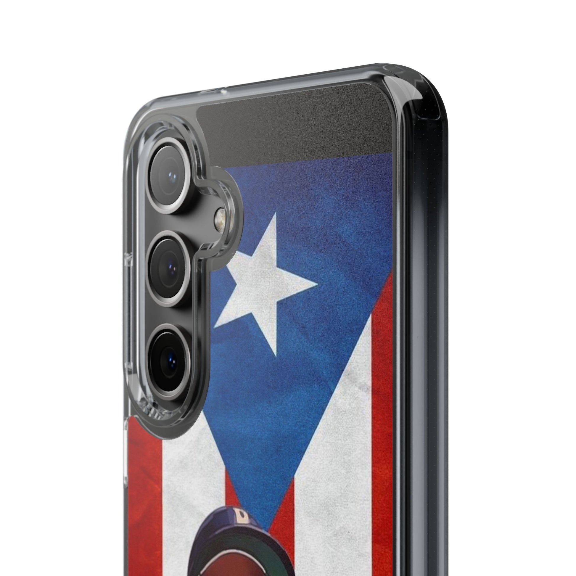 Puerto Rican Baseball Legend Clemente inspired Protective Iphone, Samsung case