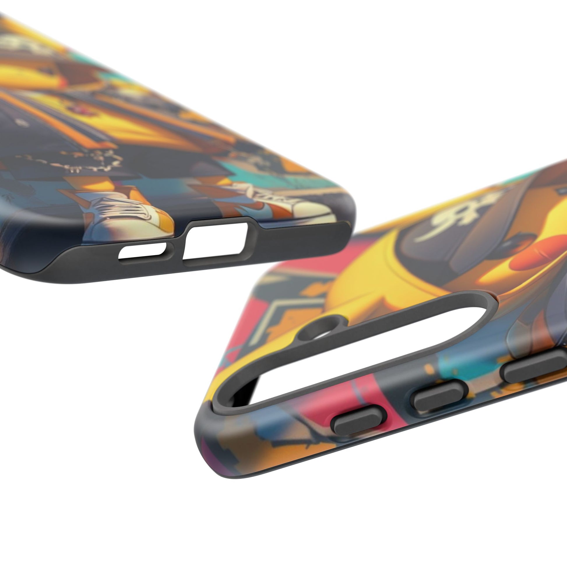 Cute Poke Bear Phone Case, Tough Cases for iPhones, Samsung, and Pixel