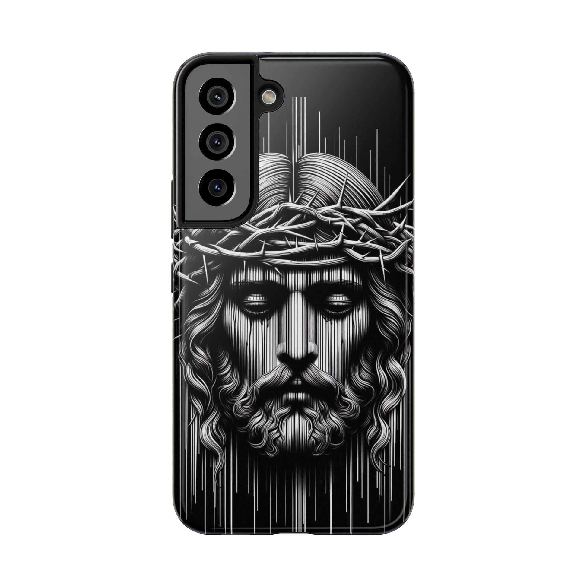 Jesus The King Crown Christian Phone Cases for iPhones & Samsung Phones