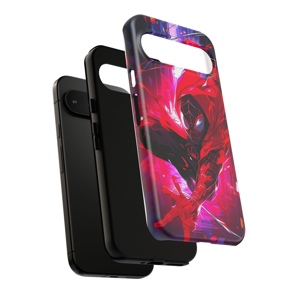 Miles Morales Spiderman Phone Case, Tough Cases for iPhones, Samsung, and Pixel