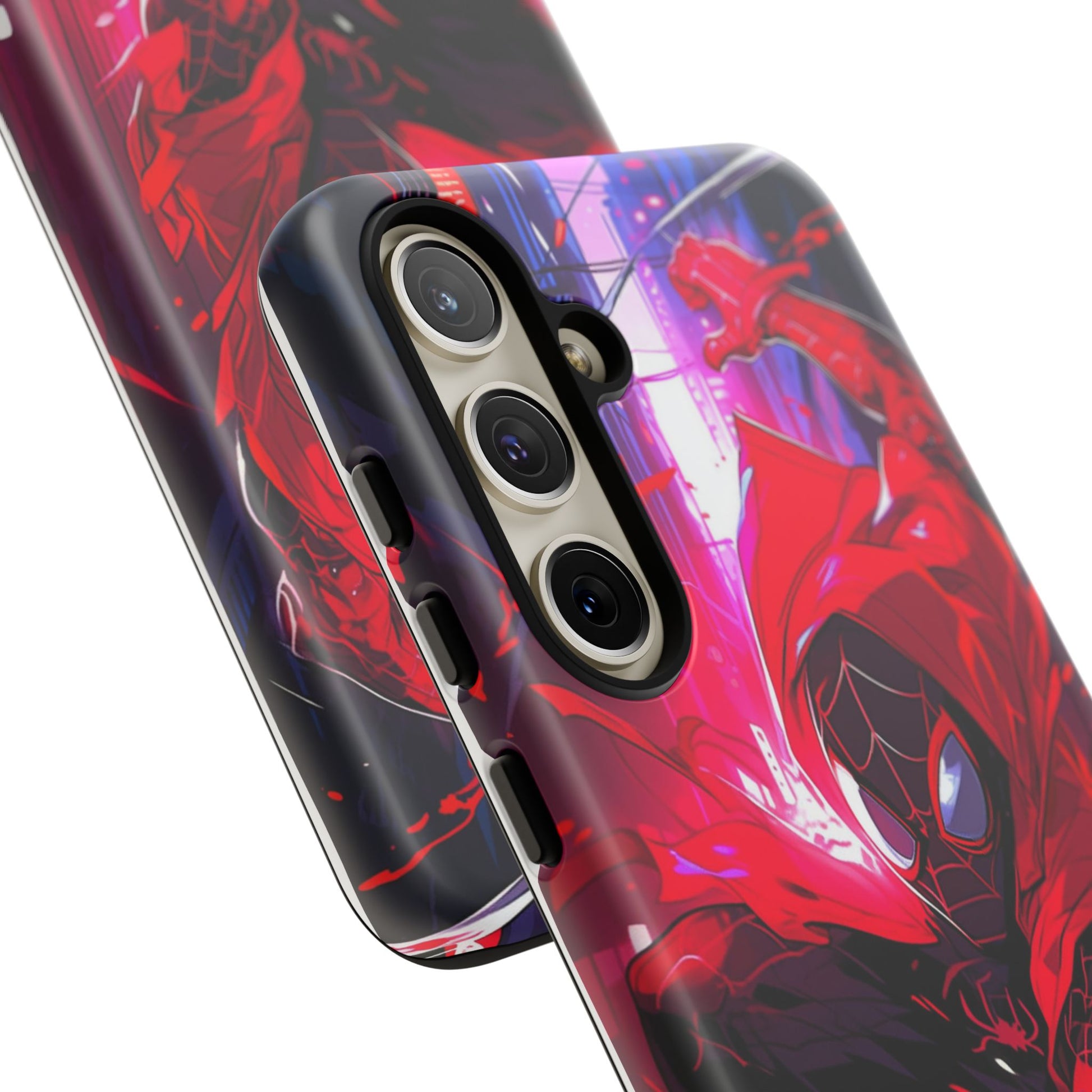 Miles Morales Spiderman Phone Case, Tough Cases for iPhones, Samsung, and Pixel