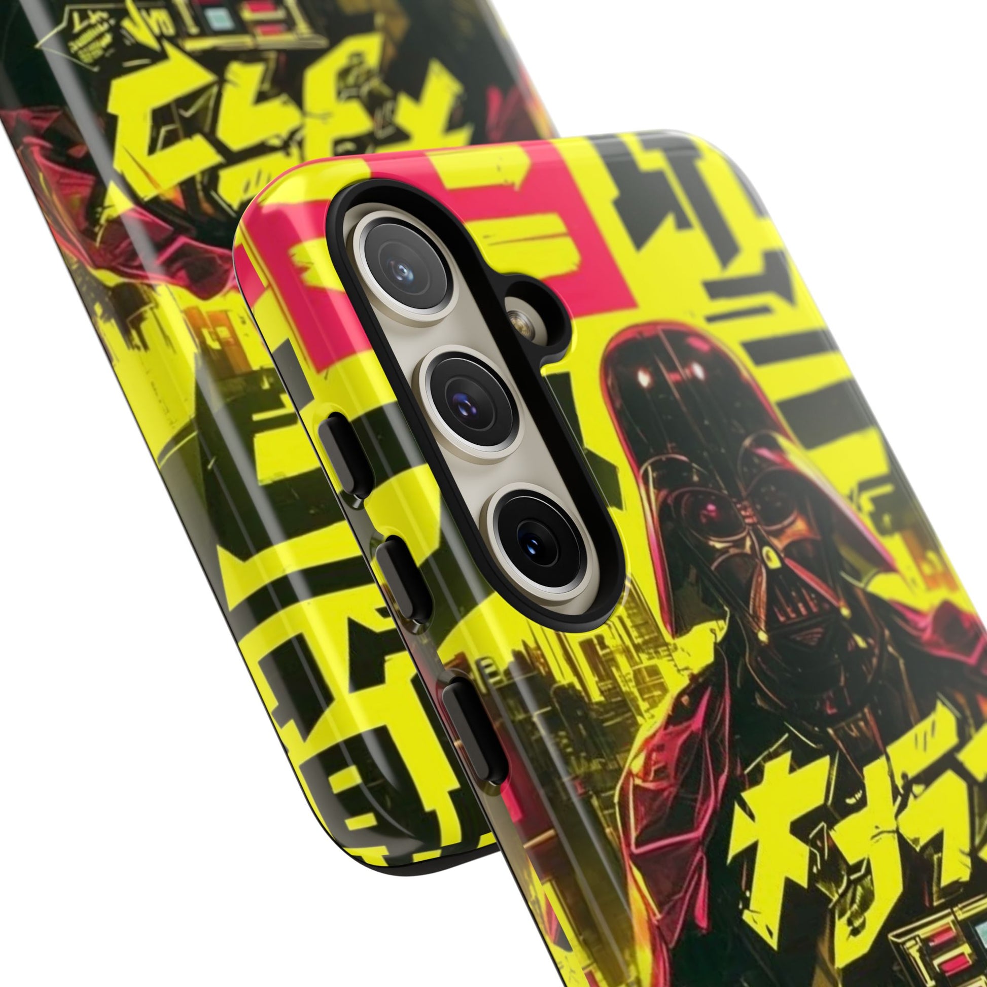 Cyberpunk X Vader Tough Cases for iPhones, Samsung, and Pixel