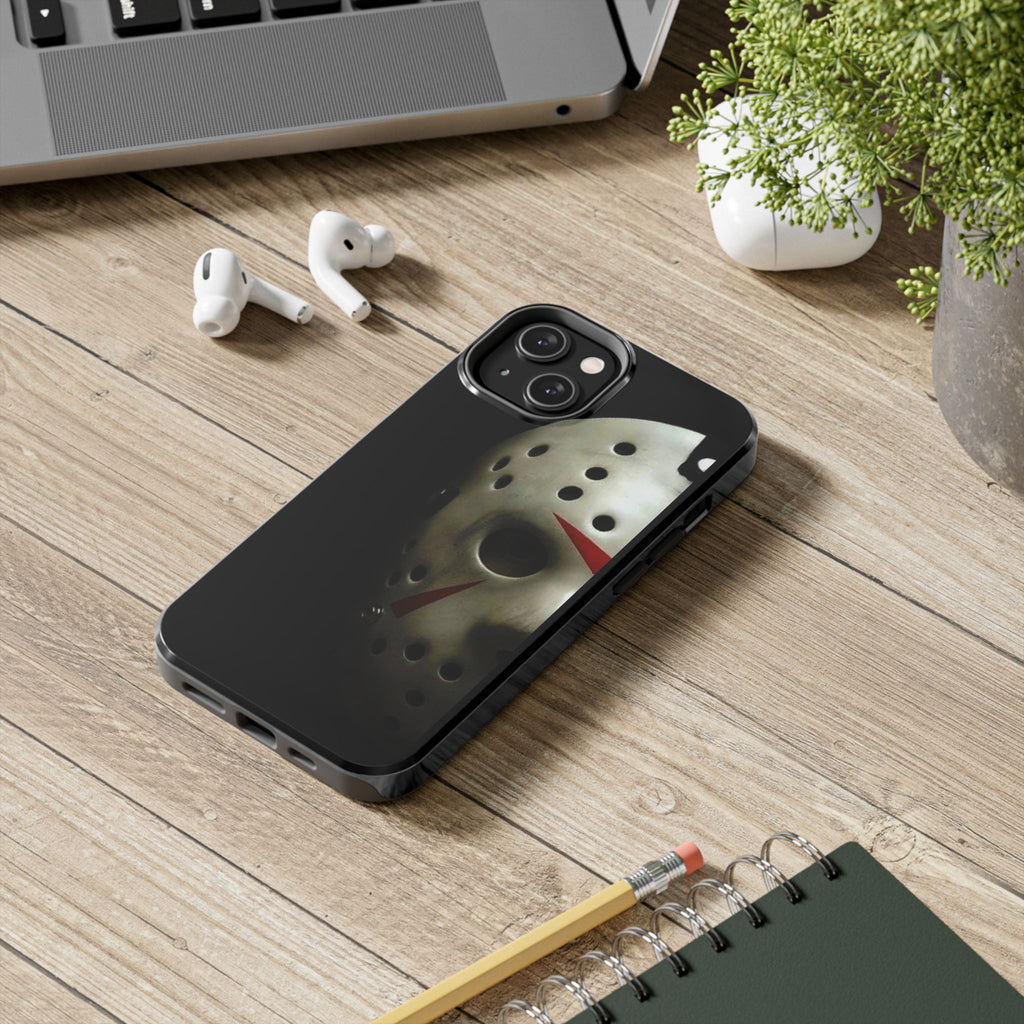 Friday the 13th Jason Mask Theme Phone Cases for iPhones & Samsung Phones