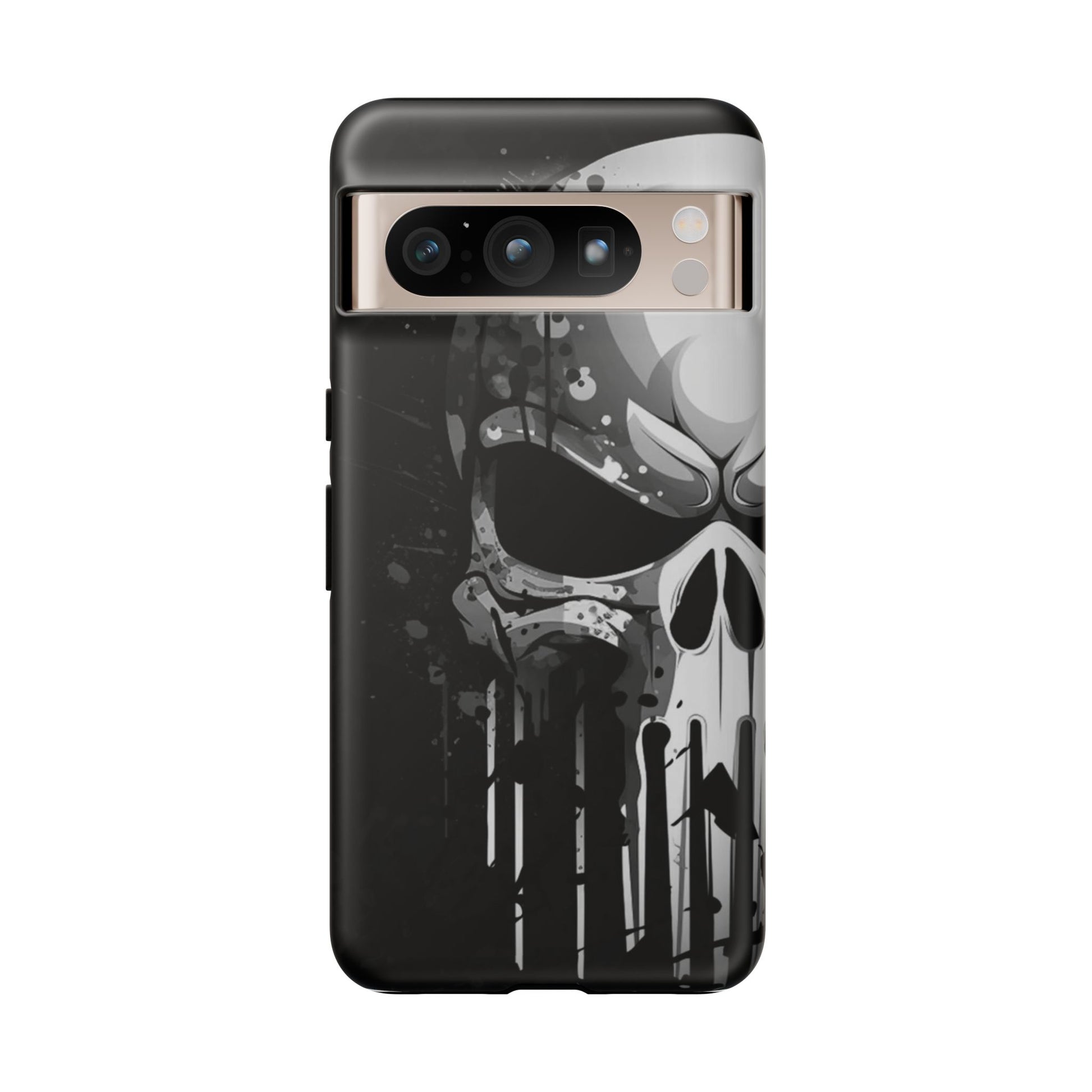 Punisher Skull Tough Cases for iPhones, Samsung, and Pixel