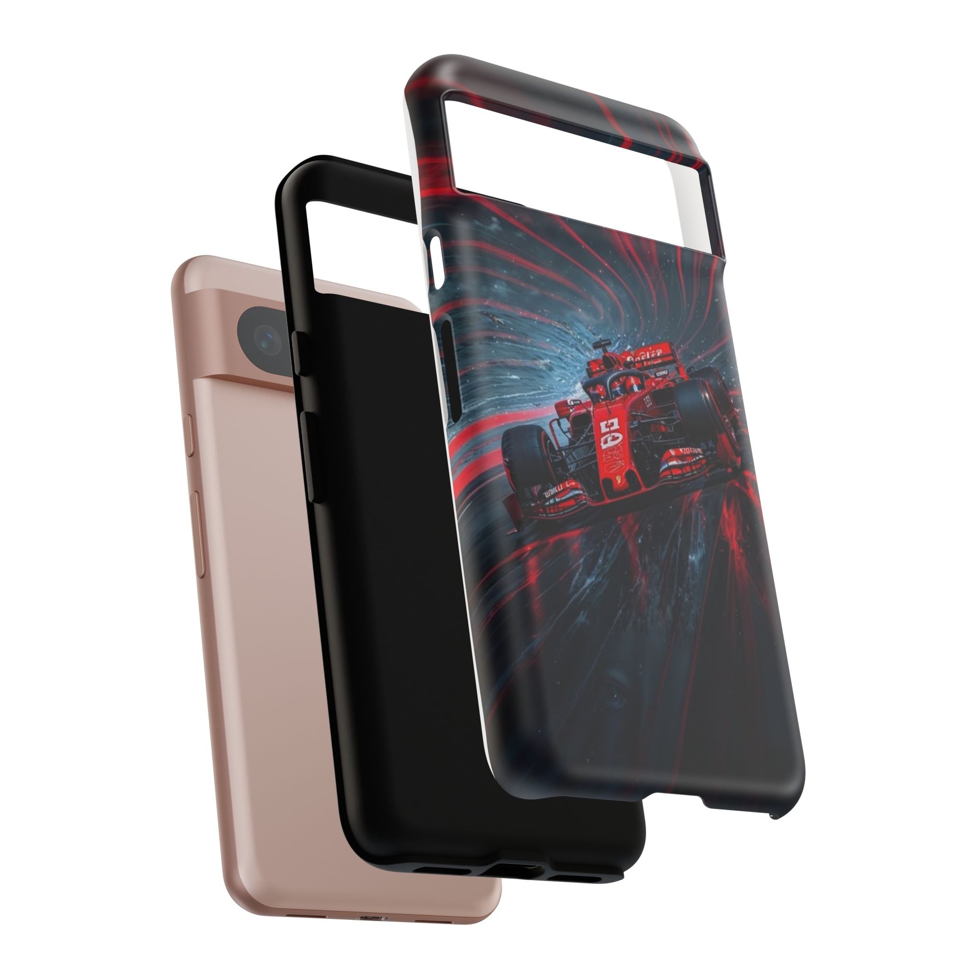 F1 Formula Race Car Phone Case, Tough Cases for iPhones, Samsung, and Pixel