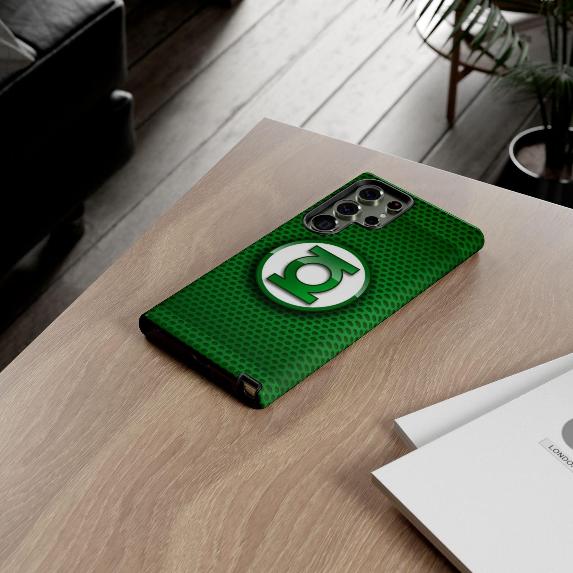 Green Lantern Logo Phone Case, Tough Cases, DC Case for iPhones, Samsung, and Pixel