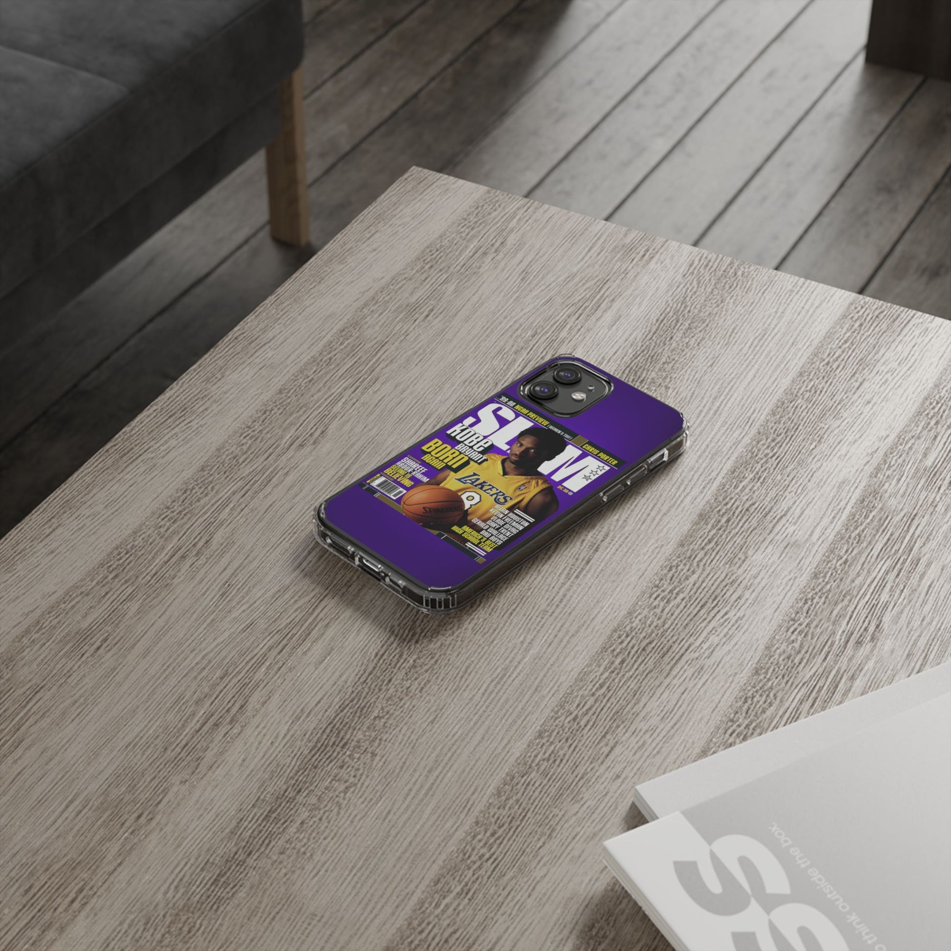 SLAM Cover Kobe Basketball Inspired design Clear Phone Cases