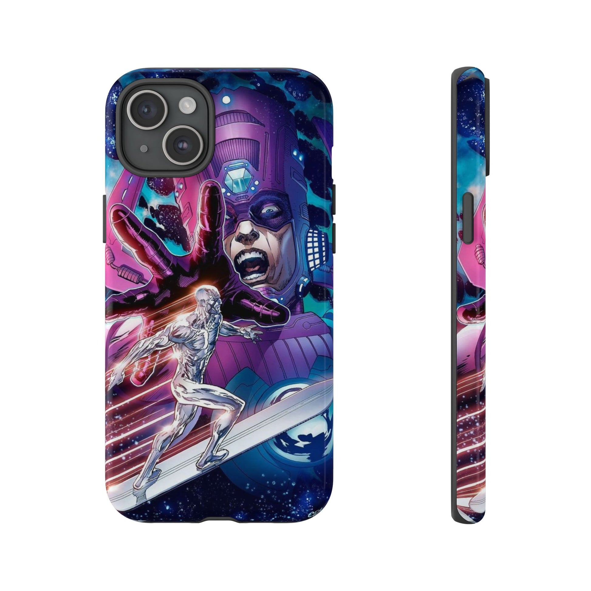 Galactus x Silver Surfer Marvel Phone Case, Tough Cases for iPhones, Samsung, and Pixel