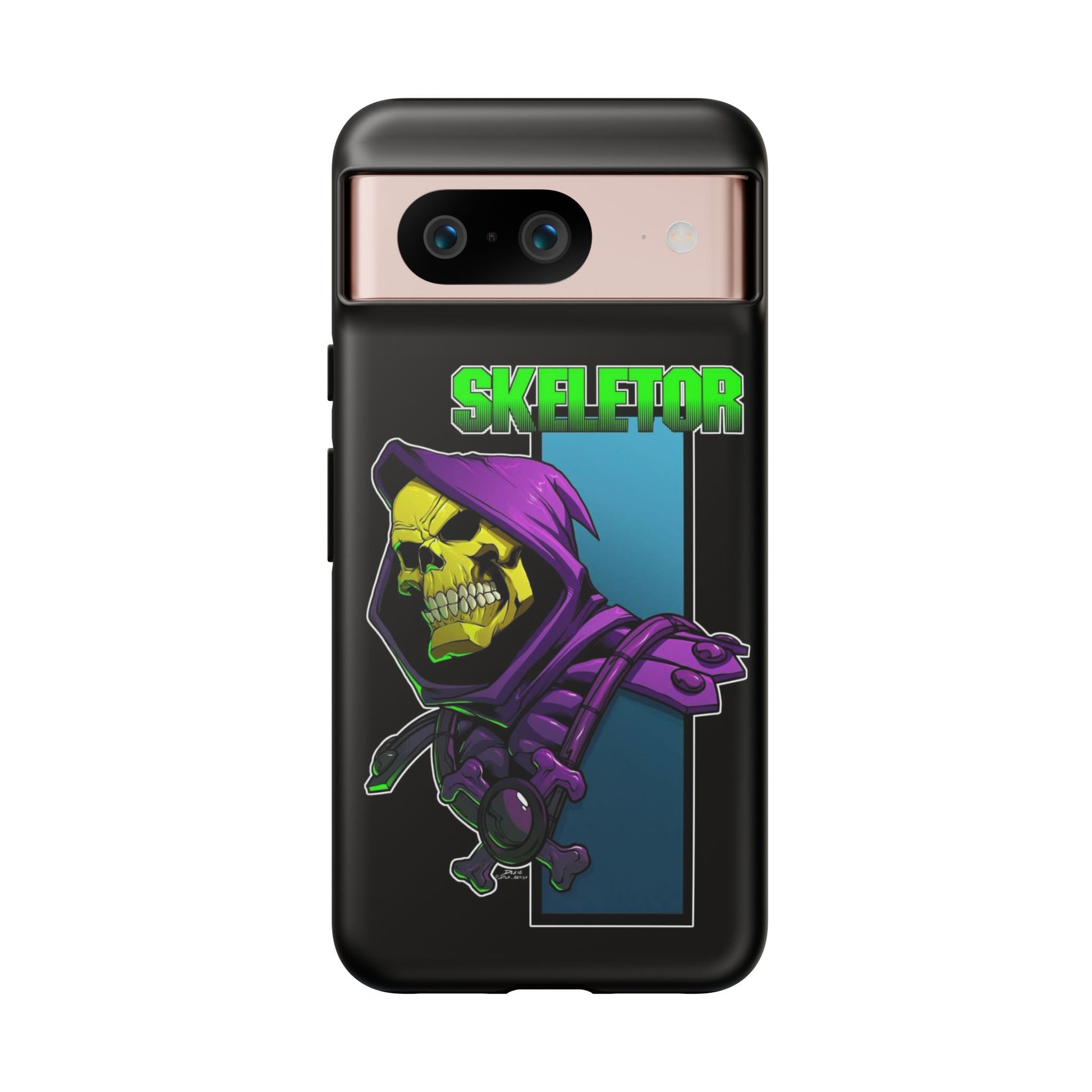 Skeletor Tough Cases for iPhones, Samsung, and Pixel