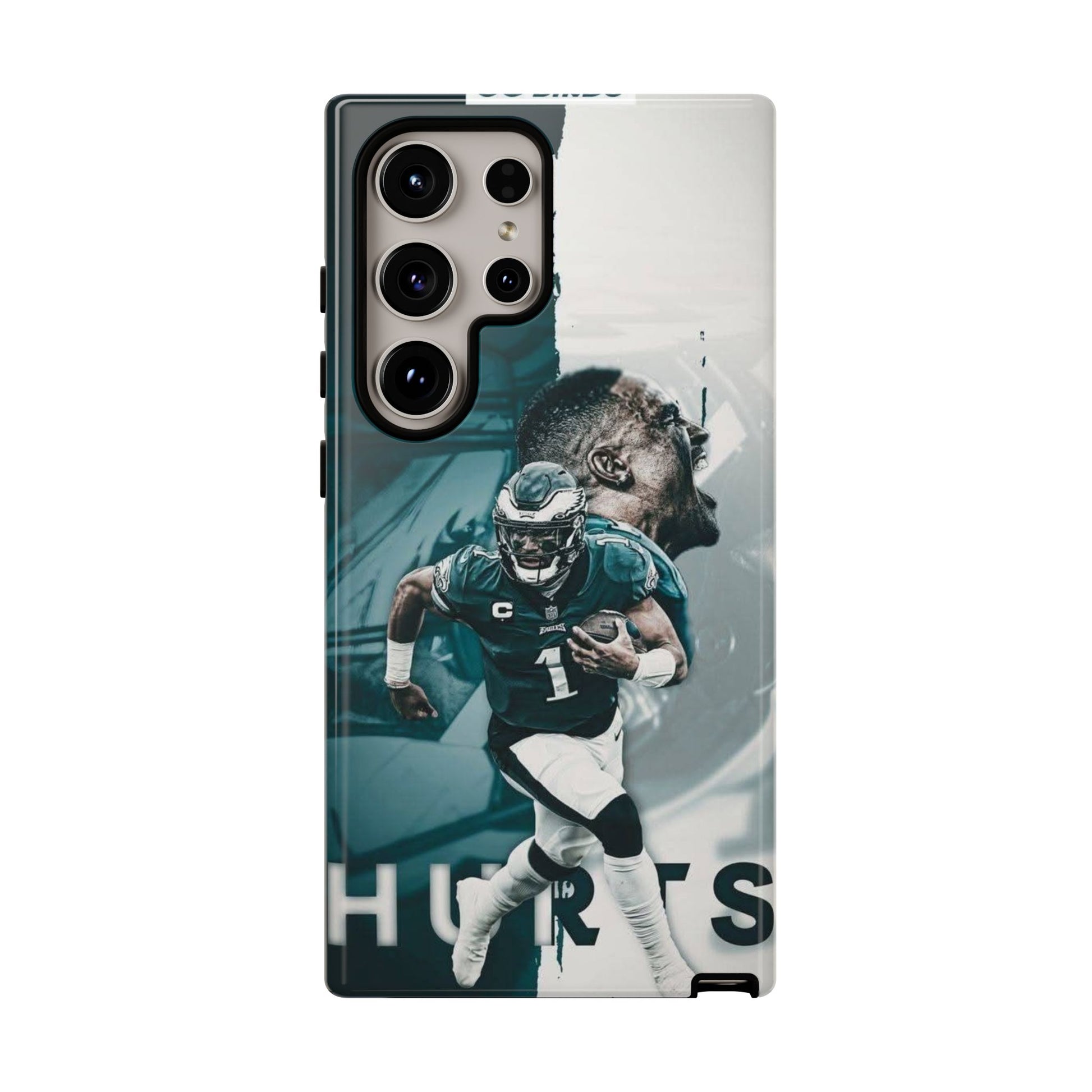 Jalen Hurts Eagles Football Tough Cases for iPhones, Samsung, and Pixel