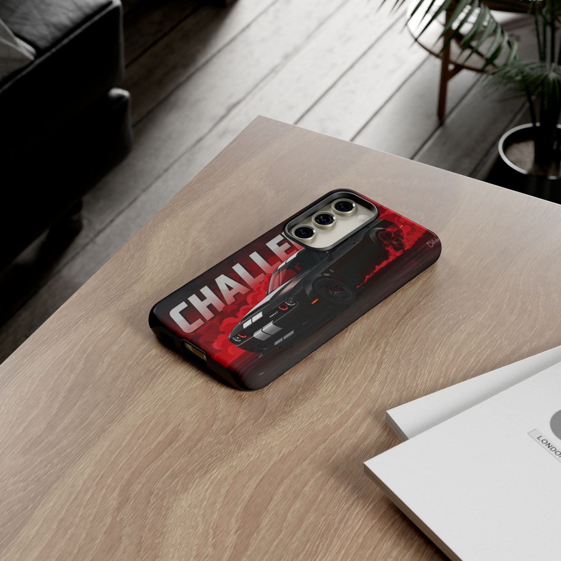 Hellcat Challenger Durable Tough Cases for iPhones, Samsung, and Pixel