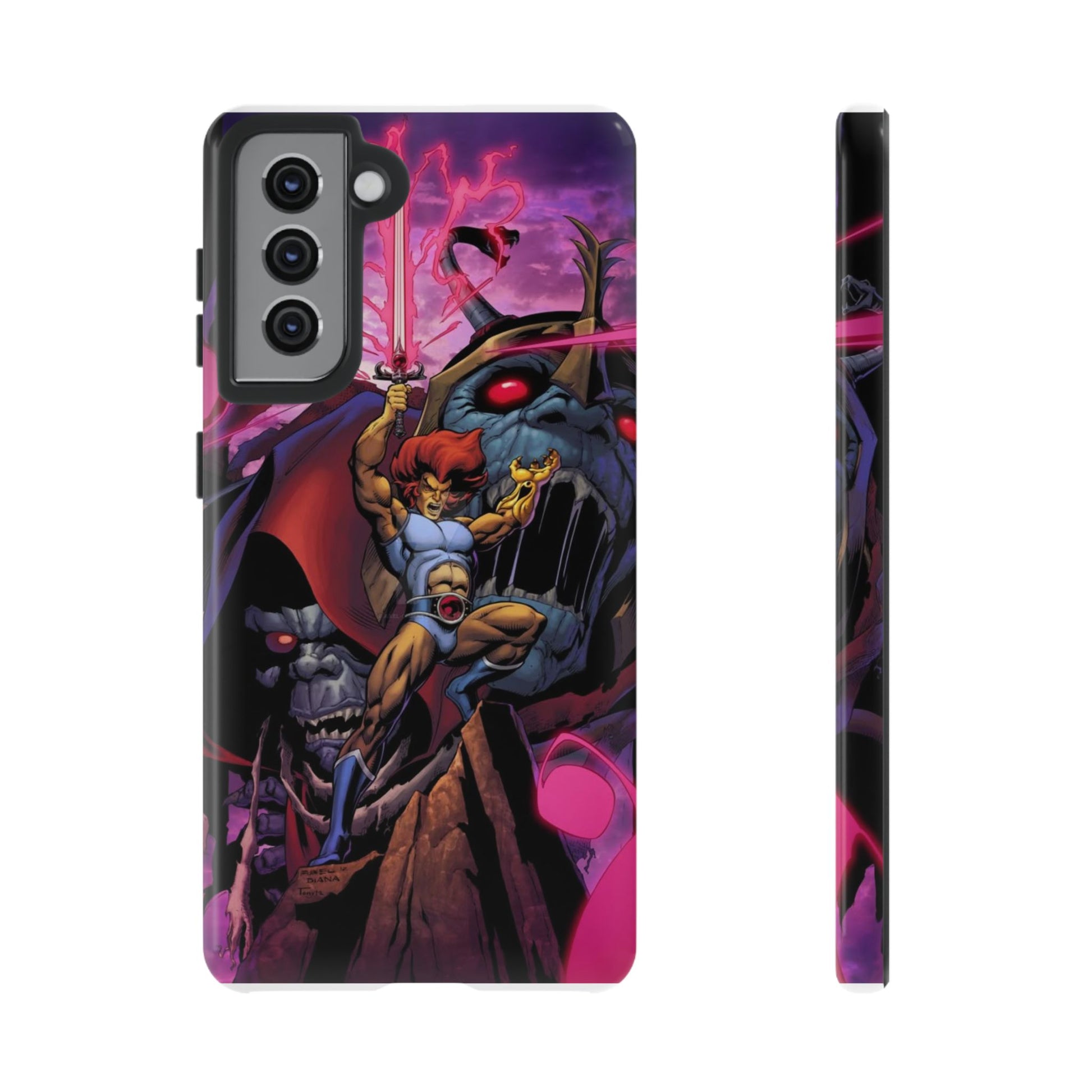 Thundercats Lion O x Mumra Tough Cases for iPhones, Samsung, and Pixel