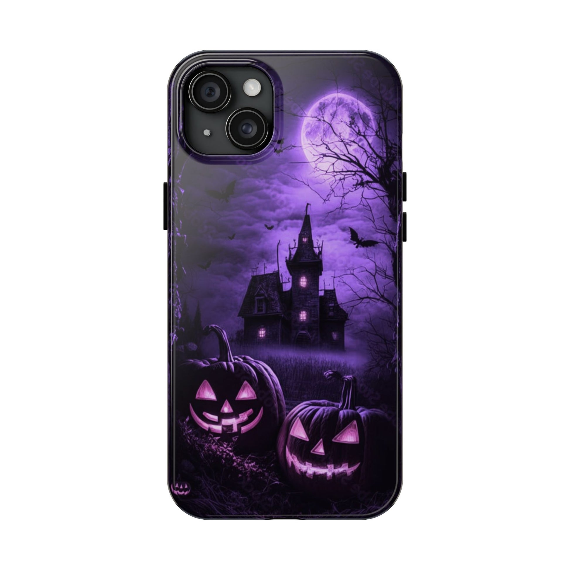 Haunted House Halloween Theme Phone Cases for iPhones & Samsung Phones
