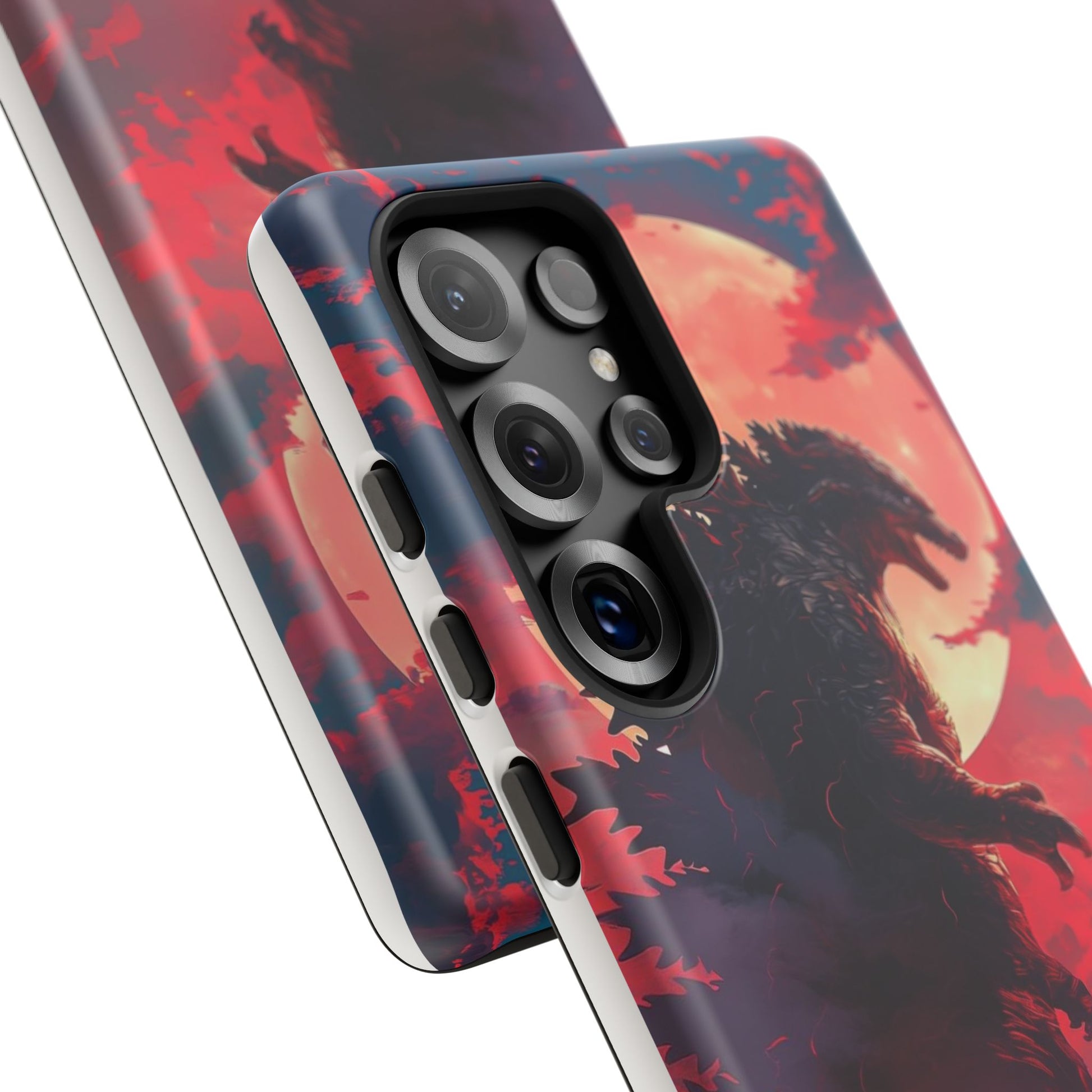 King of Monsters Godzilla Tough Phone Cases for iPhones, Samsung, and Pixel
