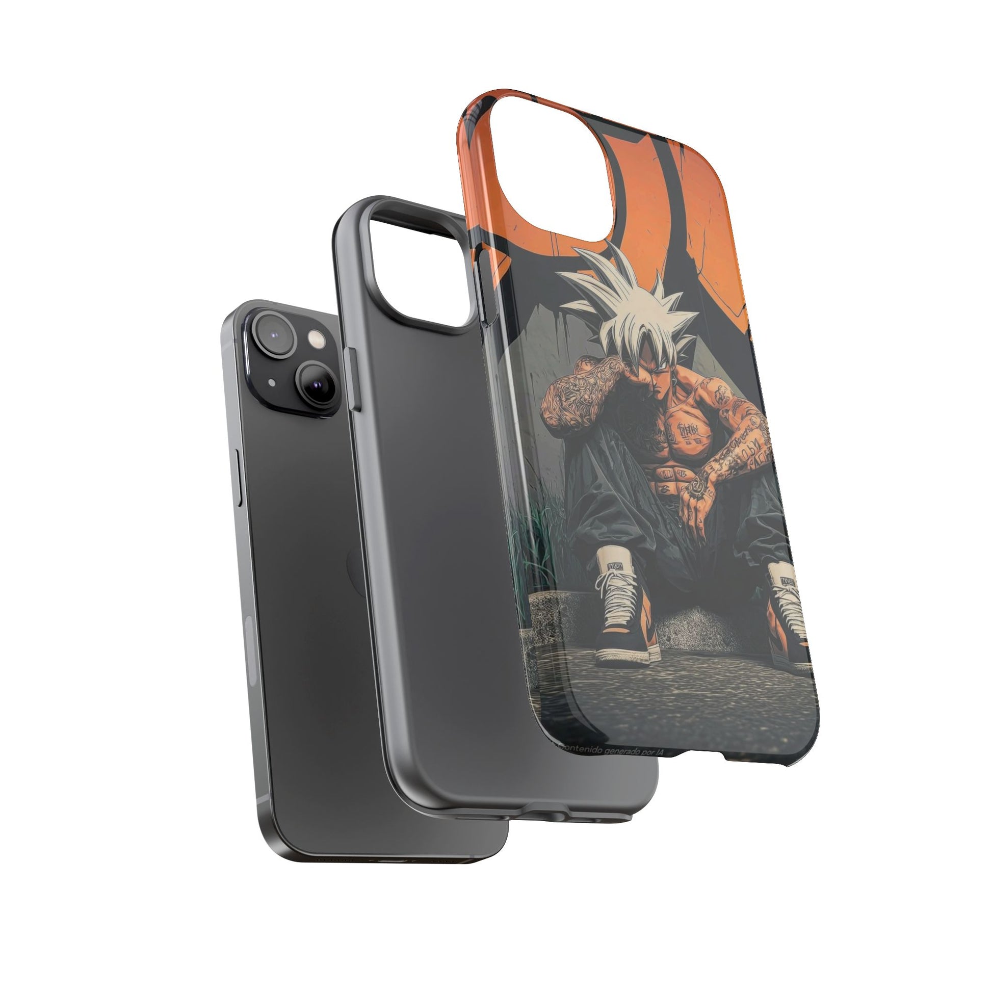 Anime DBZ Thug Tough Cases for iPhones, Samsung, and Pixel