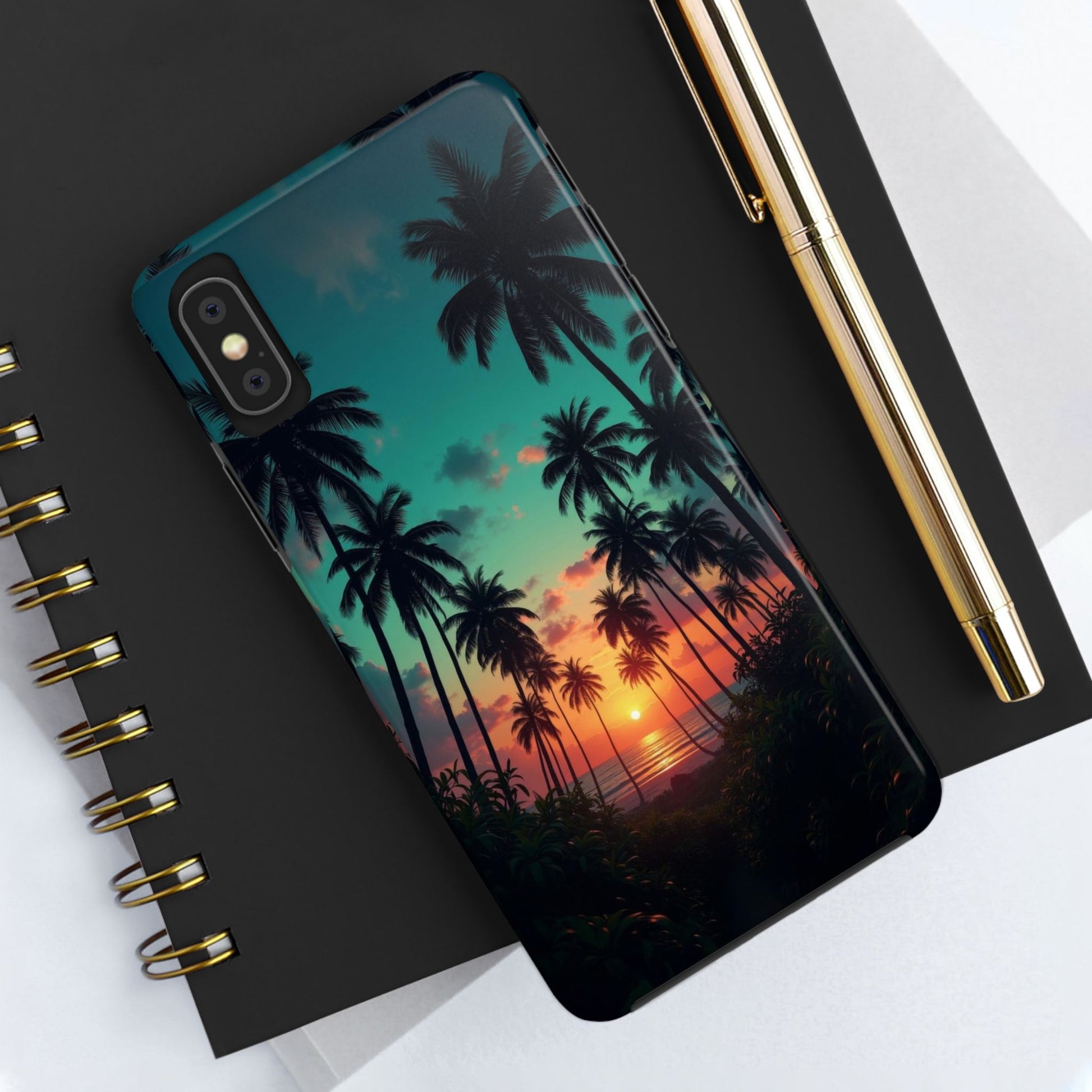 Beach Oasis Themed Tough Phone Cases for Iphones & Samsung Phones