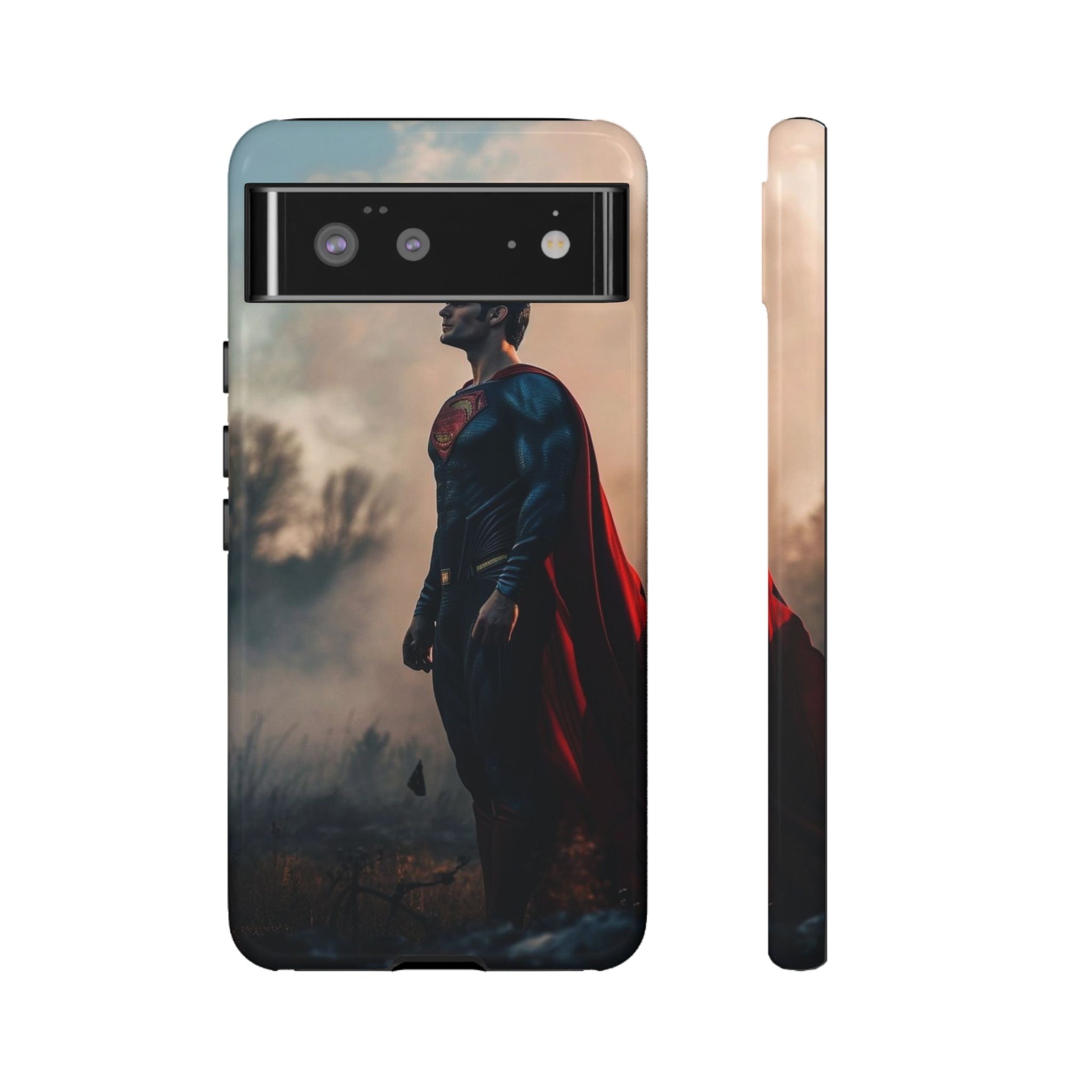 Henry Cavil Superman Tough Cases for iPhones, Samsung, and Pixel