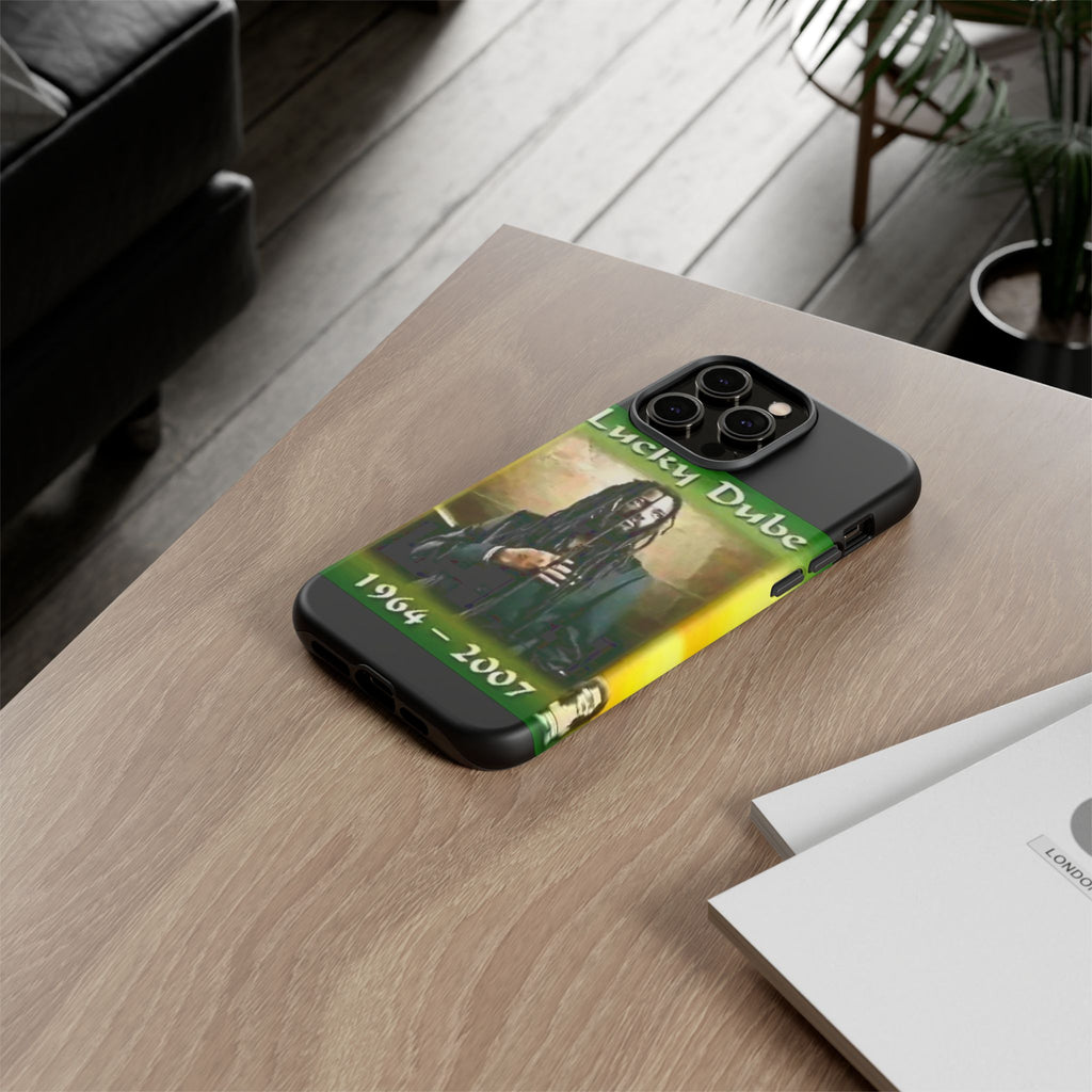 Lucky Dube Tough Cases for iPhones, Samsung, and Pixel