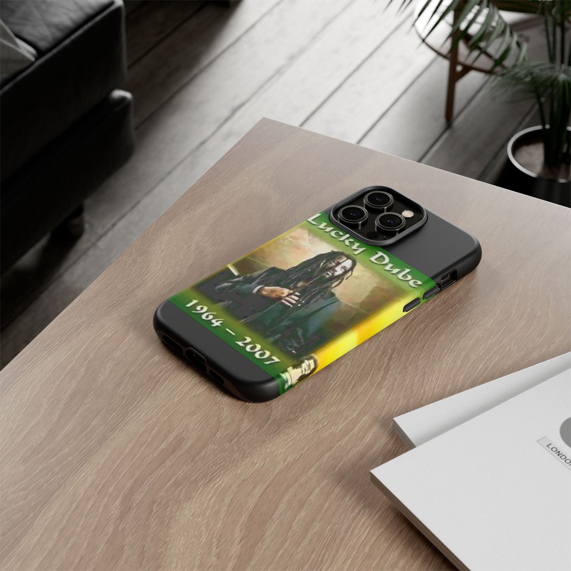 Lucky Dube Tough Cases for iPhones, Samsung, and Pixel