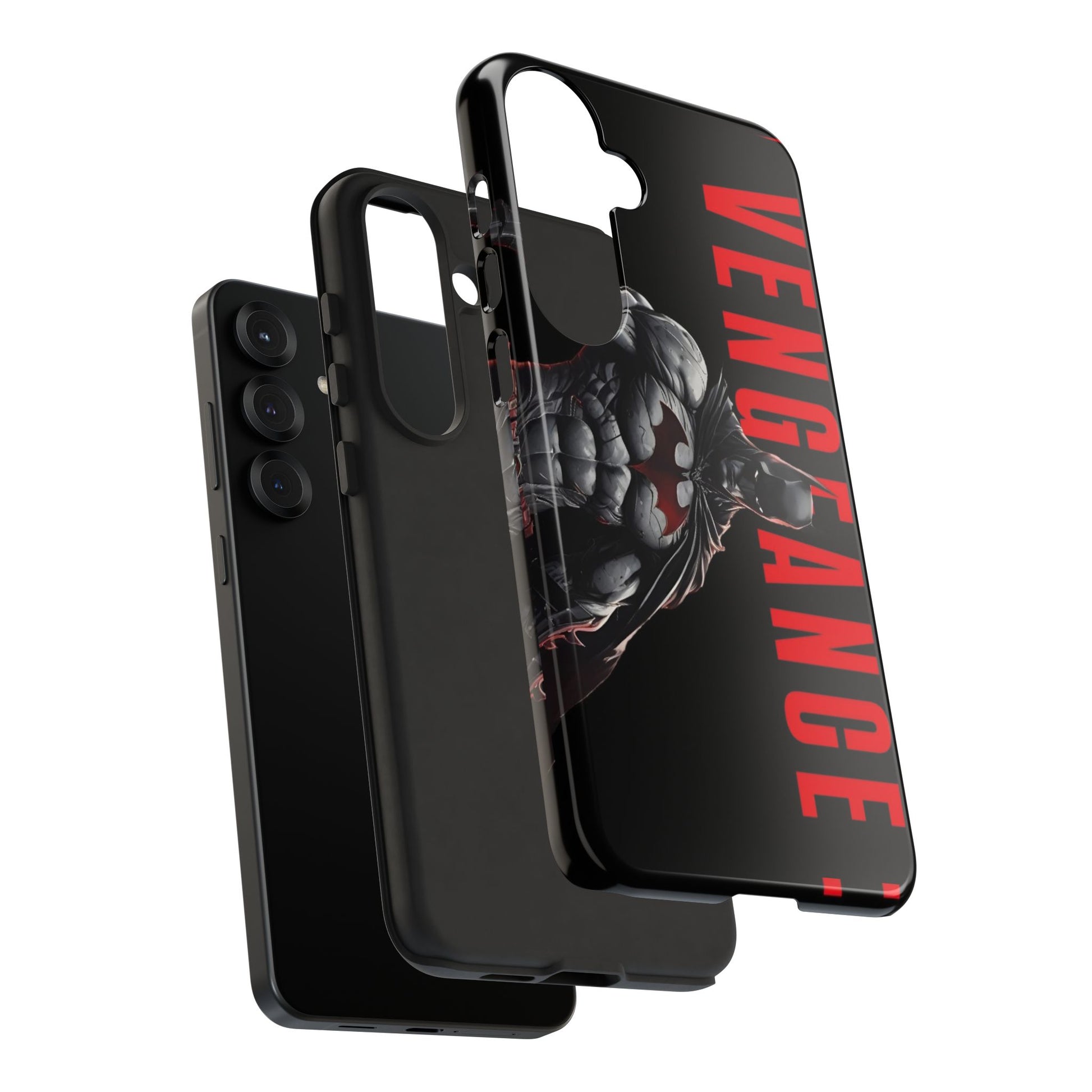 DC Comics Batman Vengence Tough Cases for iPhones, Samsung, and Pixel