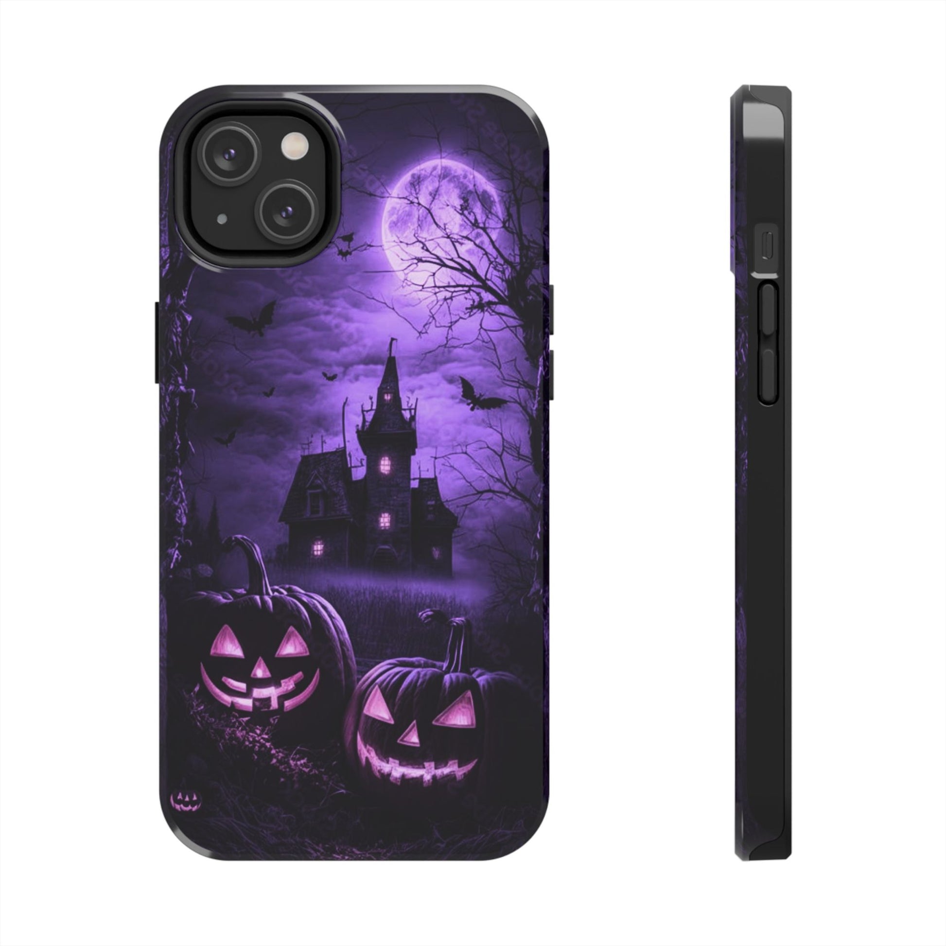 Haunted House Halloween Theme Phone Cases for iPhones & Samsung Phones