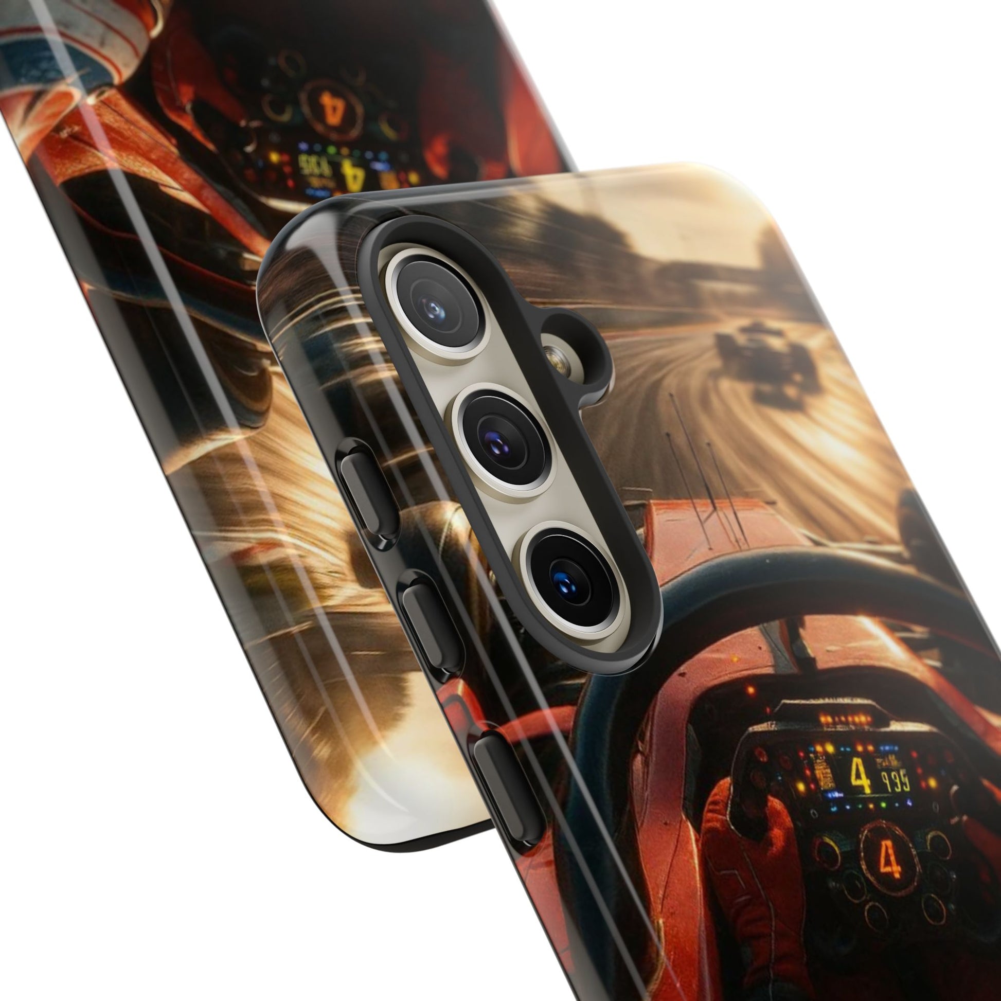 Formula 1 Cockpit Phone Case, Tough Cases for iPhones, Samsung, and Pixel