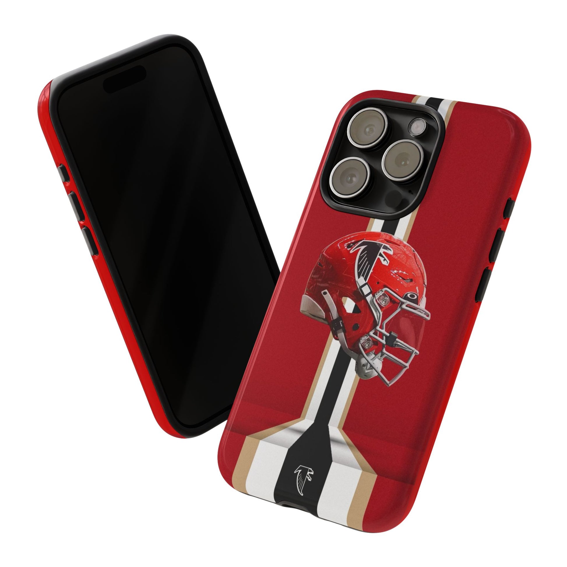 Atlanta Falcons Football Helmet Logo Tough Cases for iPhones, Samsung, and Pixel