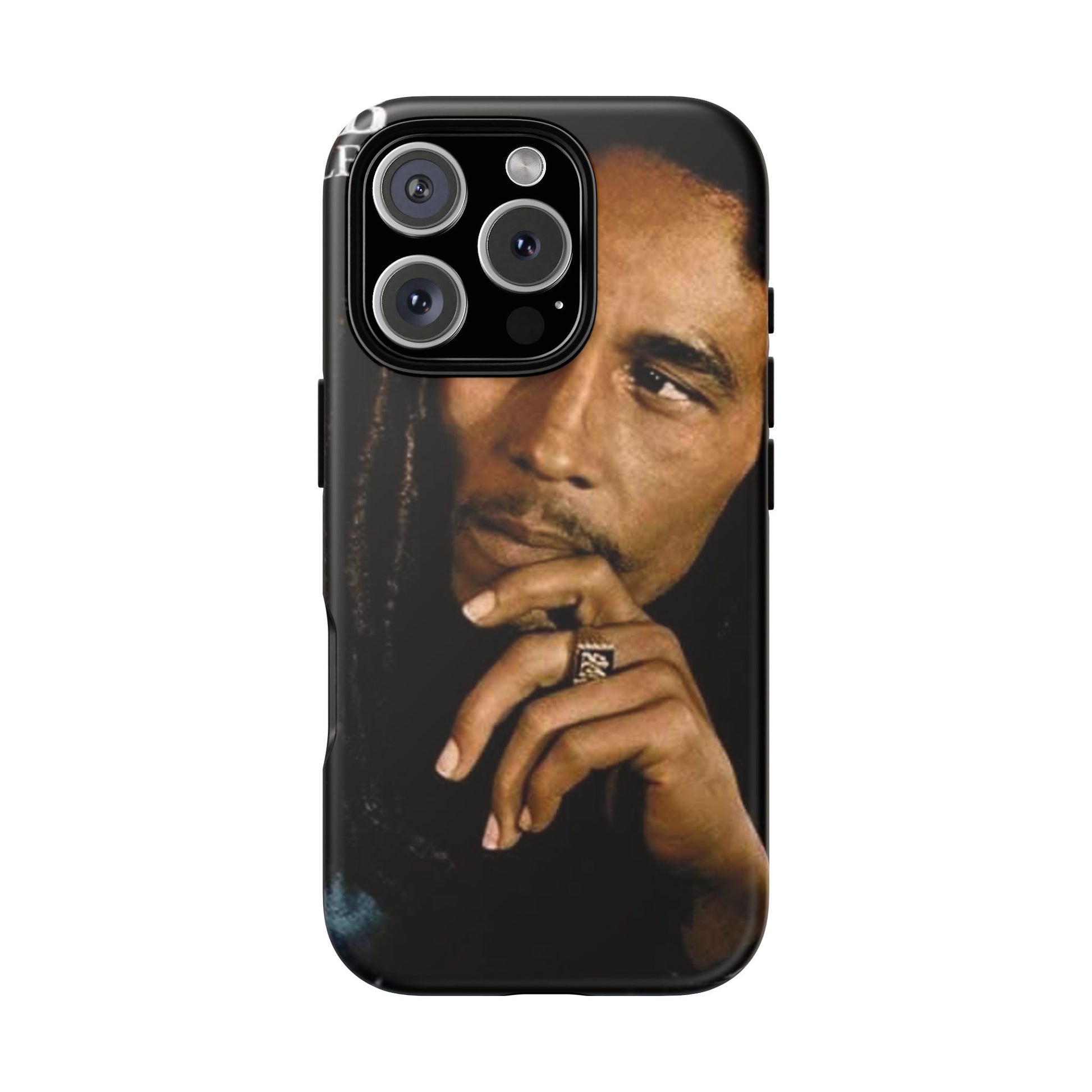 Marley Reggae Tough Cases for iPhones, Samsung, and Pixel
