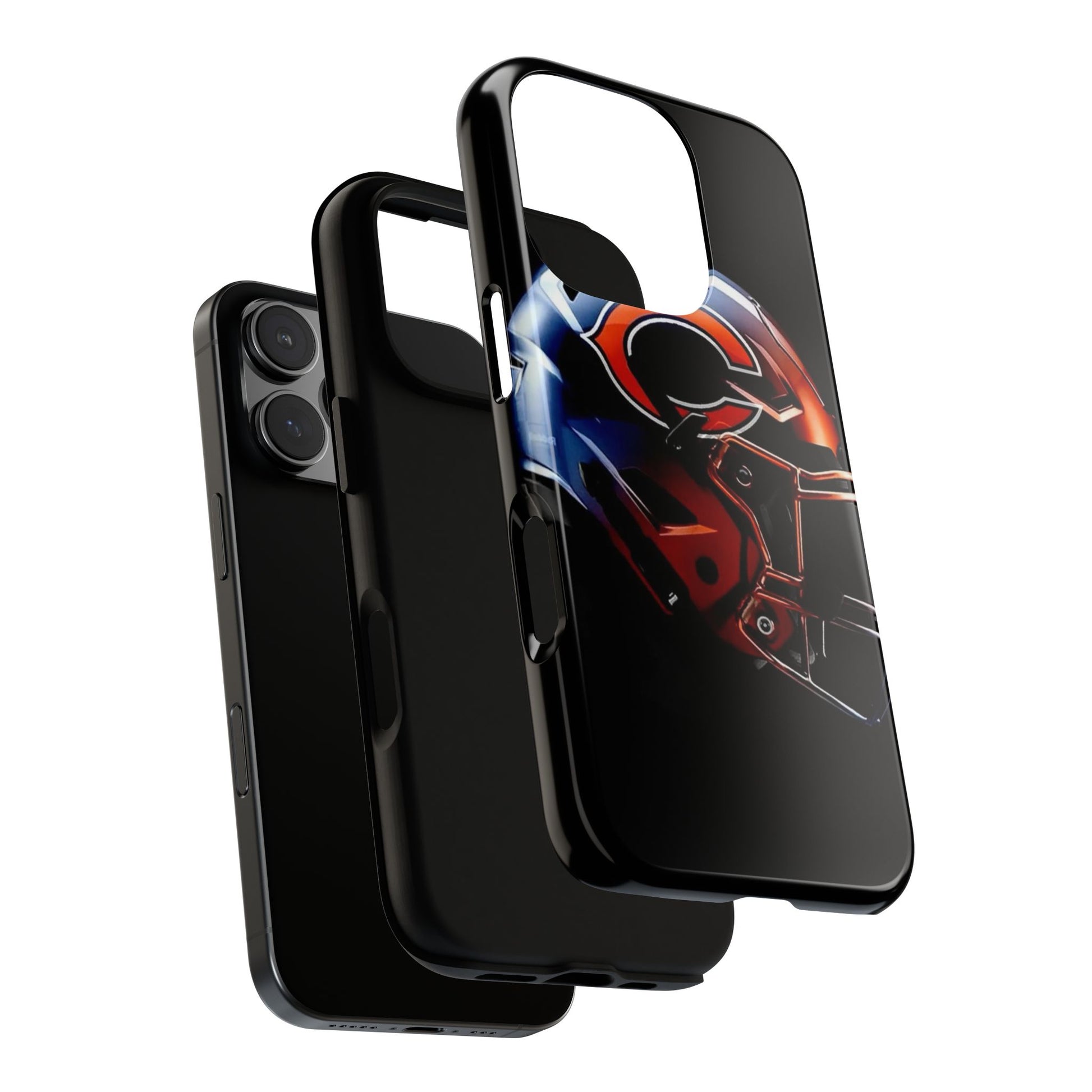 Football Helmet Chicago Bears Phone Case, Tough Cases for iPhones, Samsung, and Pixel