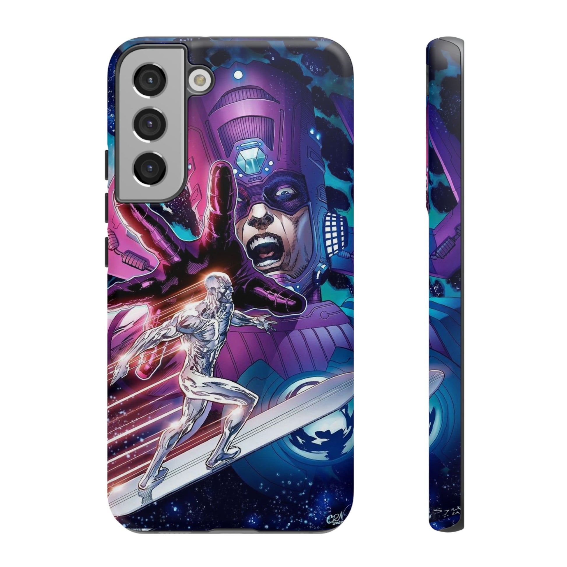 Galactus x Silver Surfer Marvel Phone Case, Tough Cases for iPhones, Samsung, and Pixel