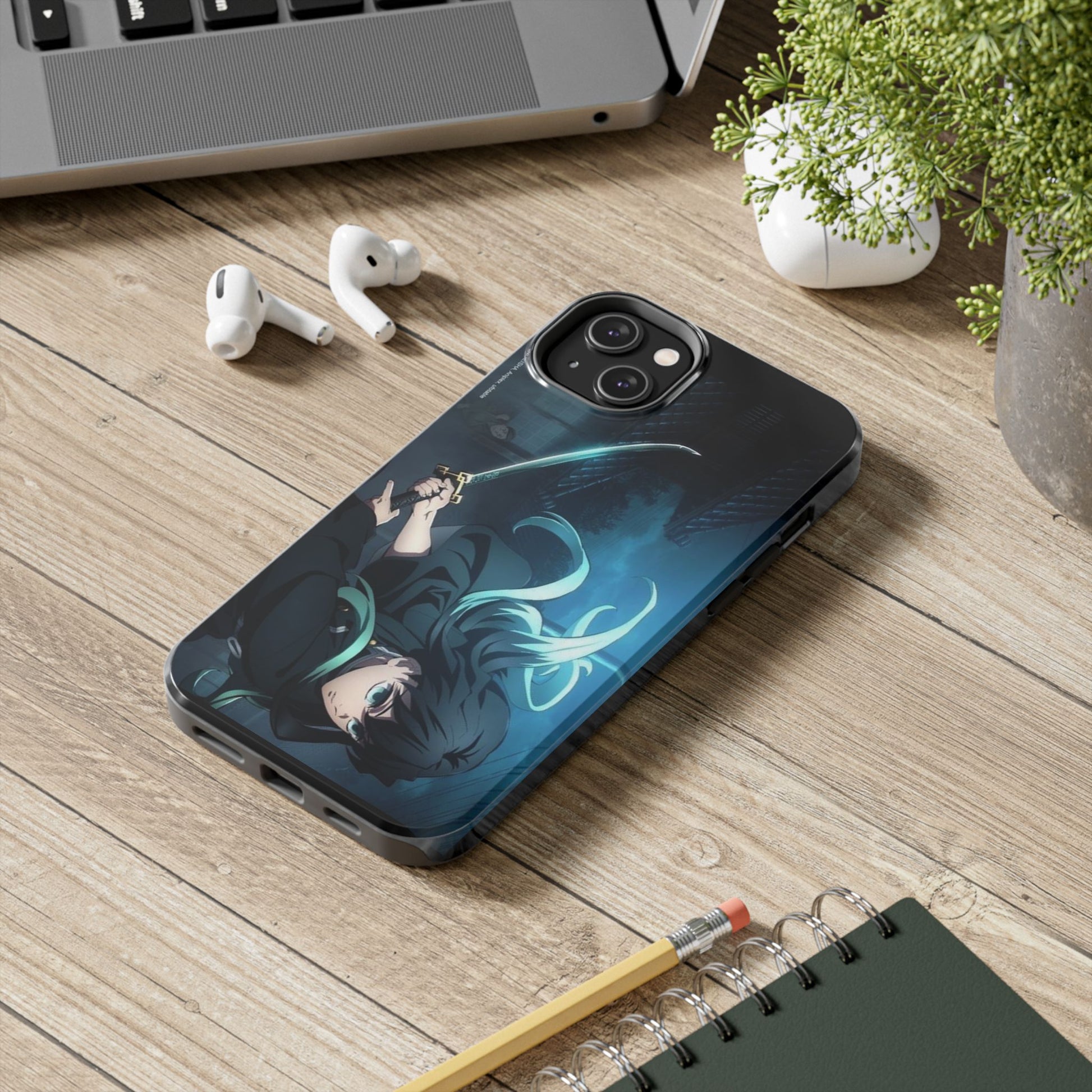 Female Samurai Warrior Anime Theme Phone Cases for Iphones & Samsung Phones