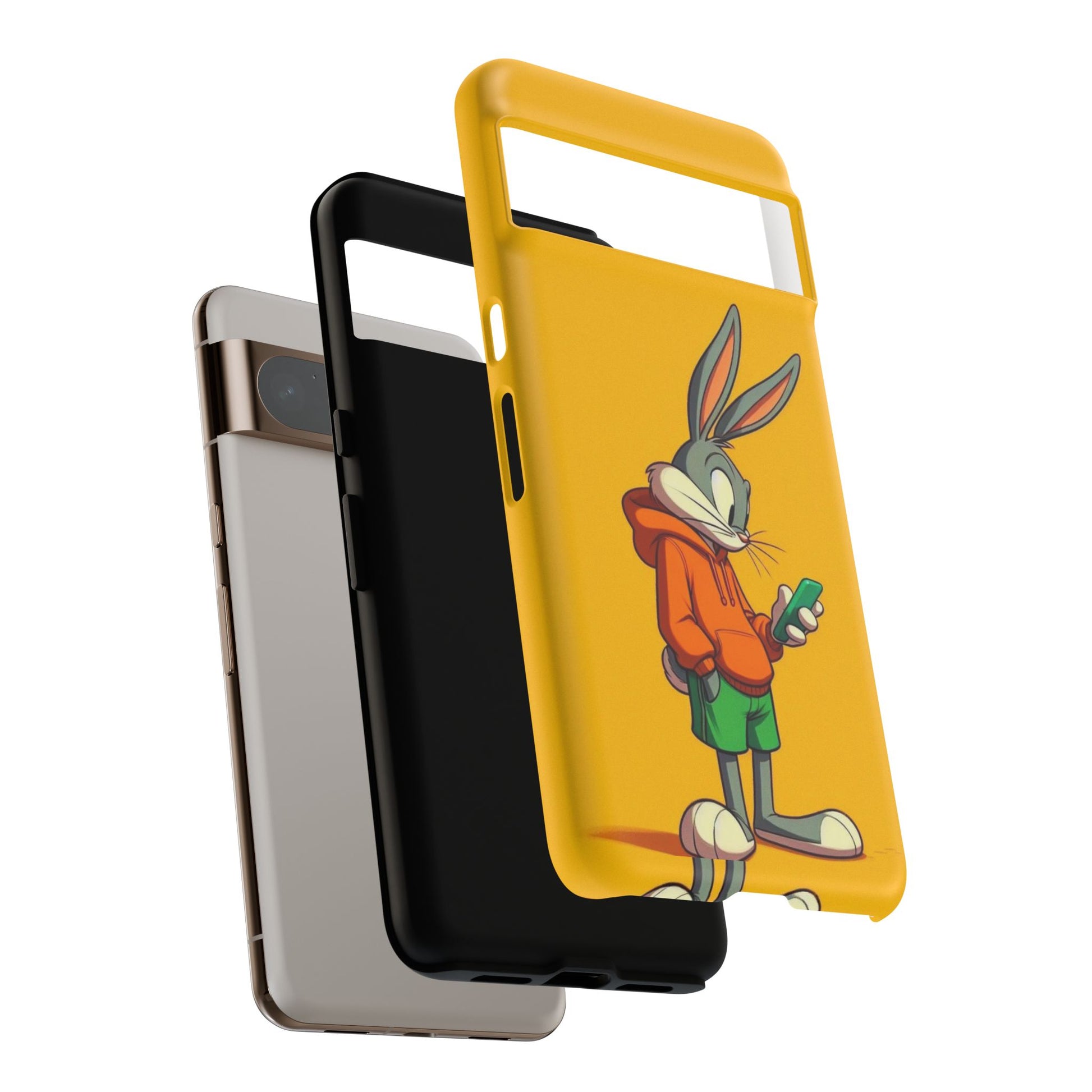 Bugs Bunny Tough Cases for iPhones, Samsung, and Pixel