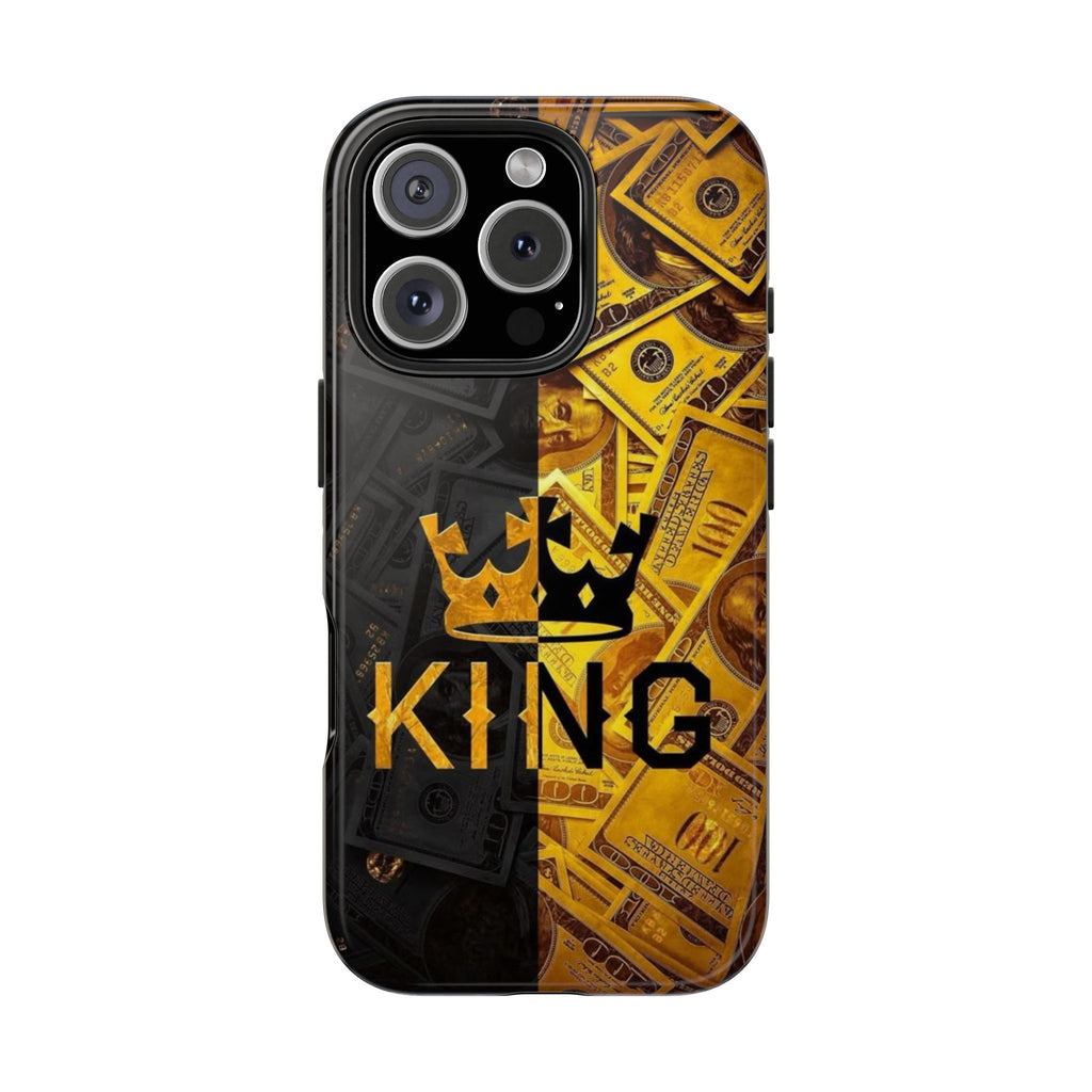 King of Money Urban Design Tough Phone Cases for Select iPhones & Samsung Phones