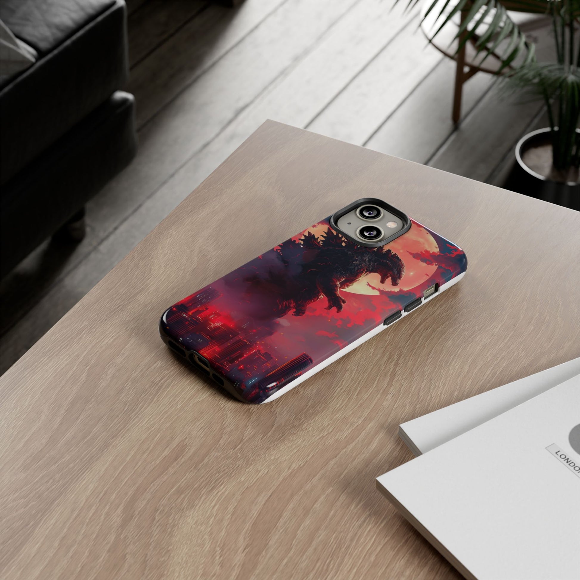 King of Monsters Godzilla Tough Phone Cases for iPhones, Samsung, and Pixel