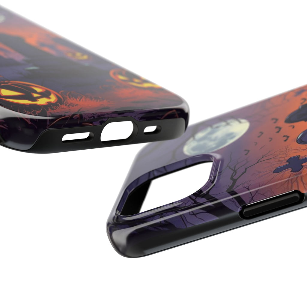 Graveyard Halloween Theme Phone Cases for iPhones & Samsung Phones