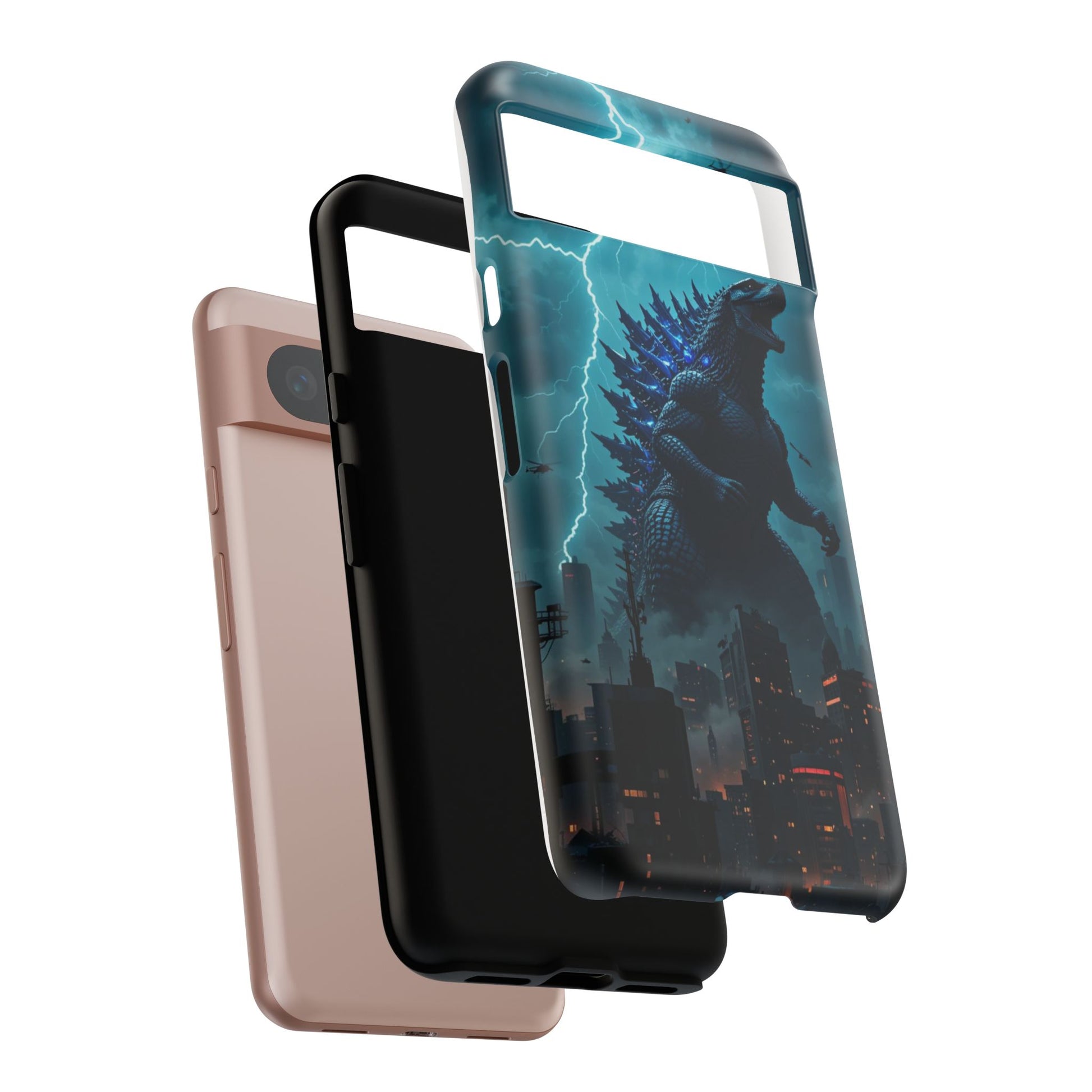 Godzilla Phone Case, Tough Cases for iPhones, Samsung, and Pixel